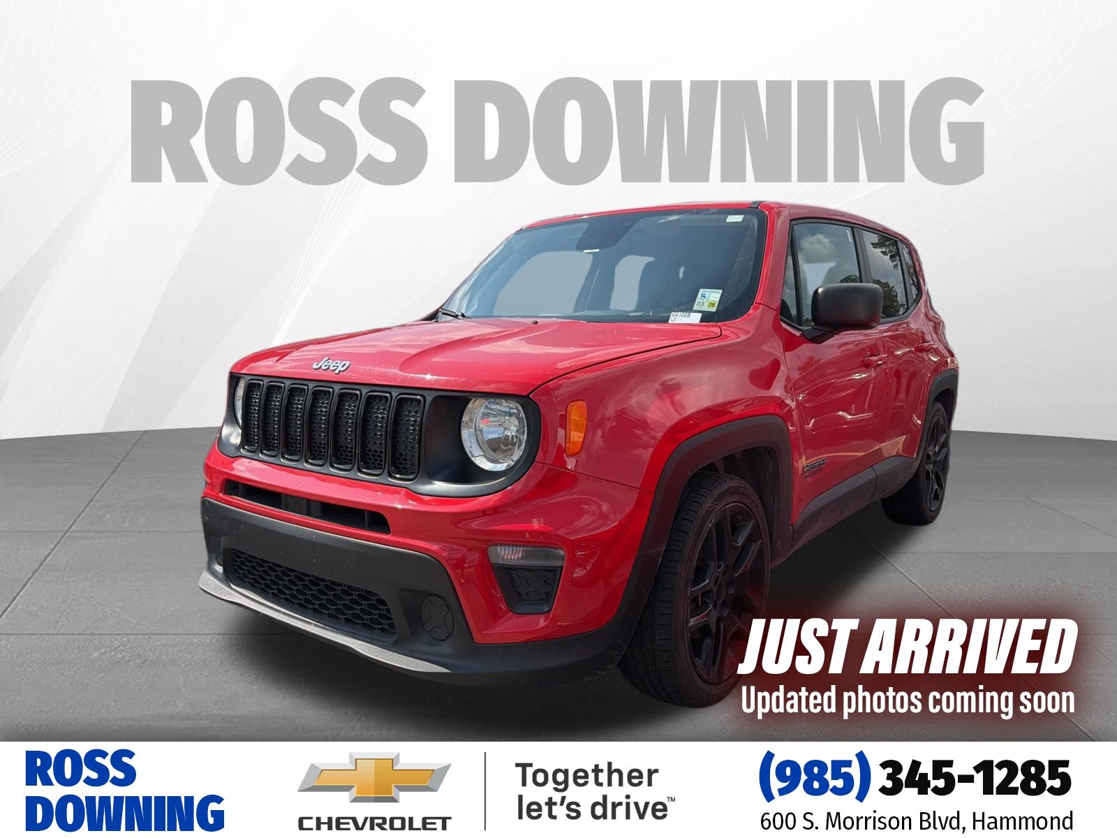 2020 Jeep Renegade Sport FWD