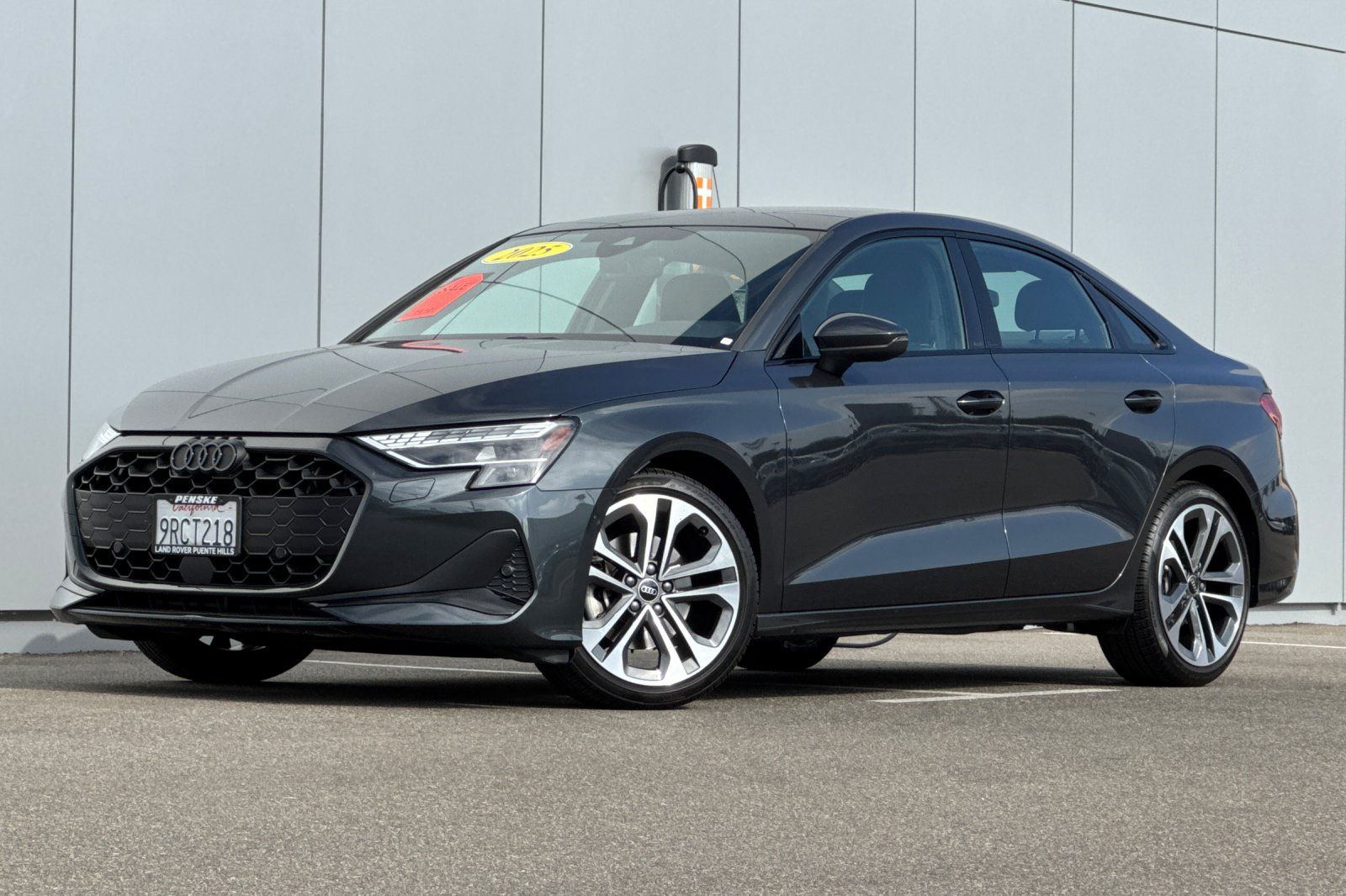 Manhattan Gray Metallic 2025 Audi A3 Sedan All-Wheel Drive 7-Speed Automatic