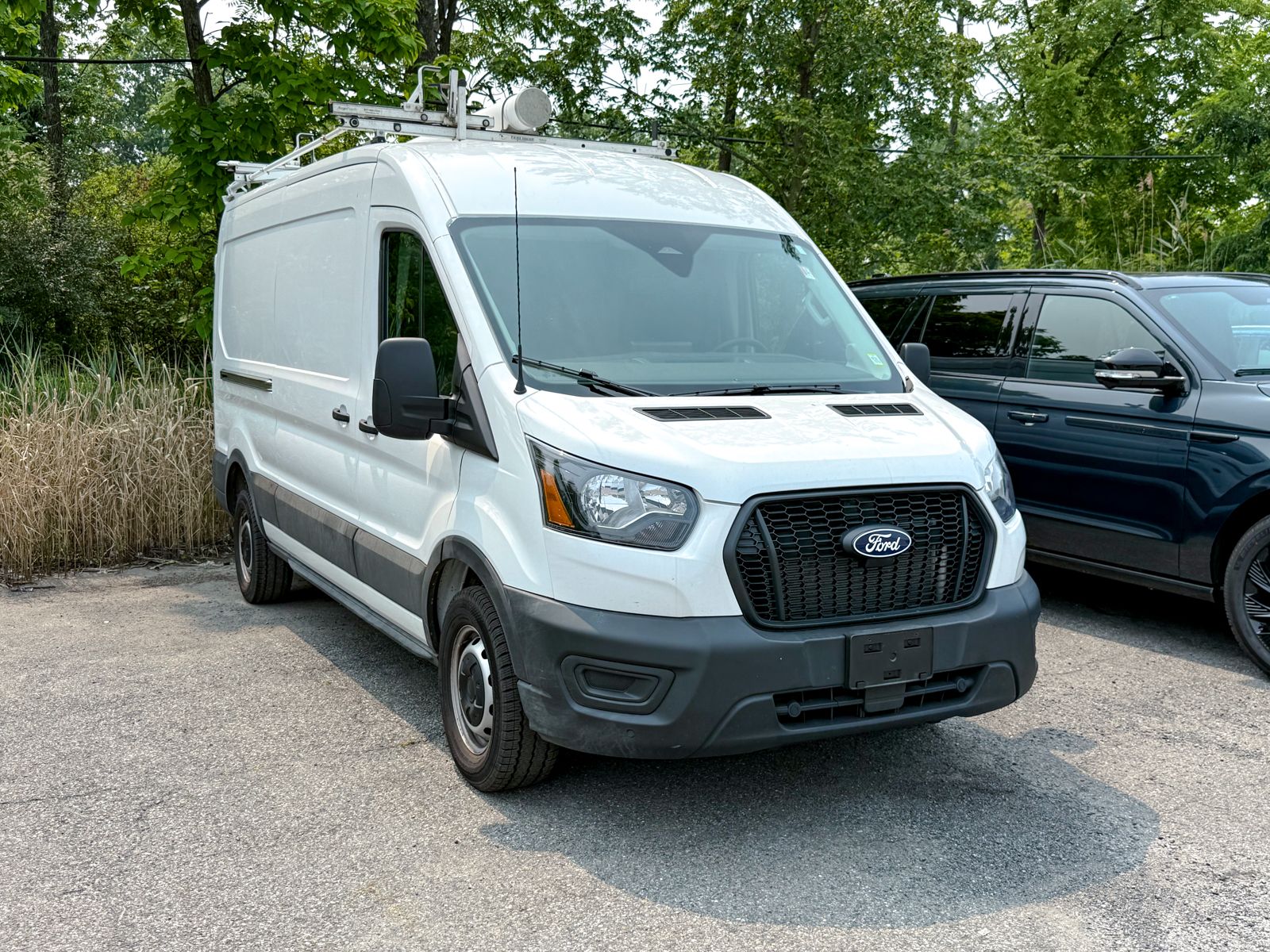Oxford White 2026 Ford Transit Cargo Van Rear-Wheel Drive
