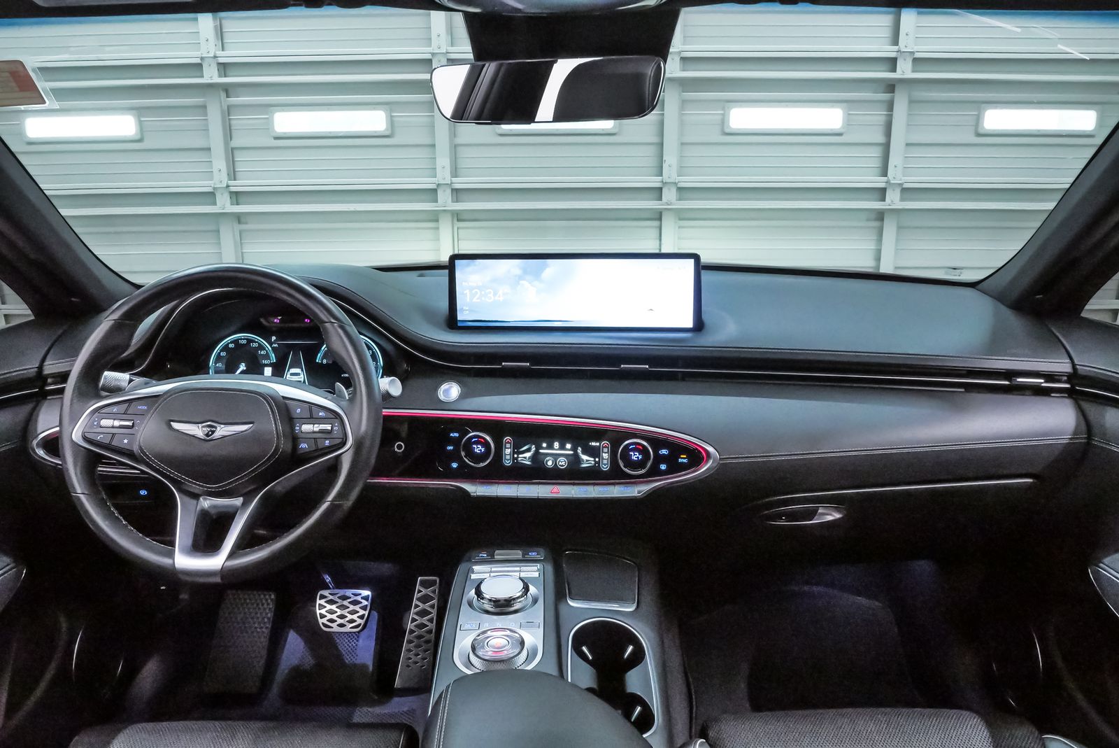 2024 Genesis GV70 2.5T Sport Prestige Red at Westside Lexus