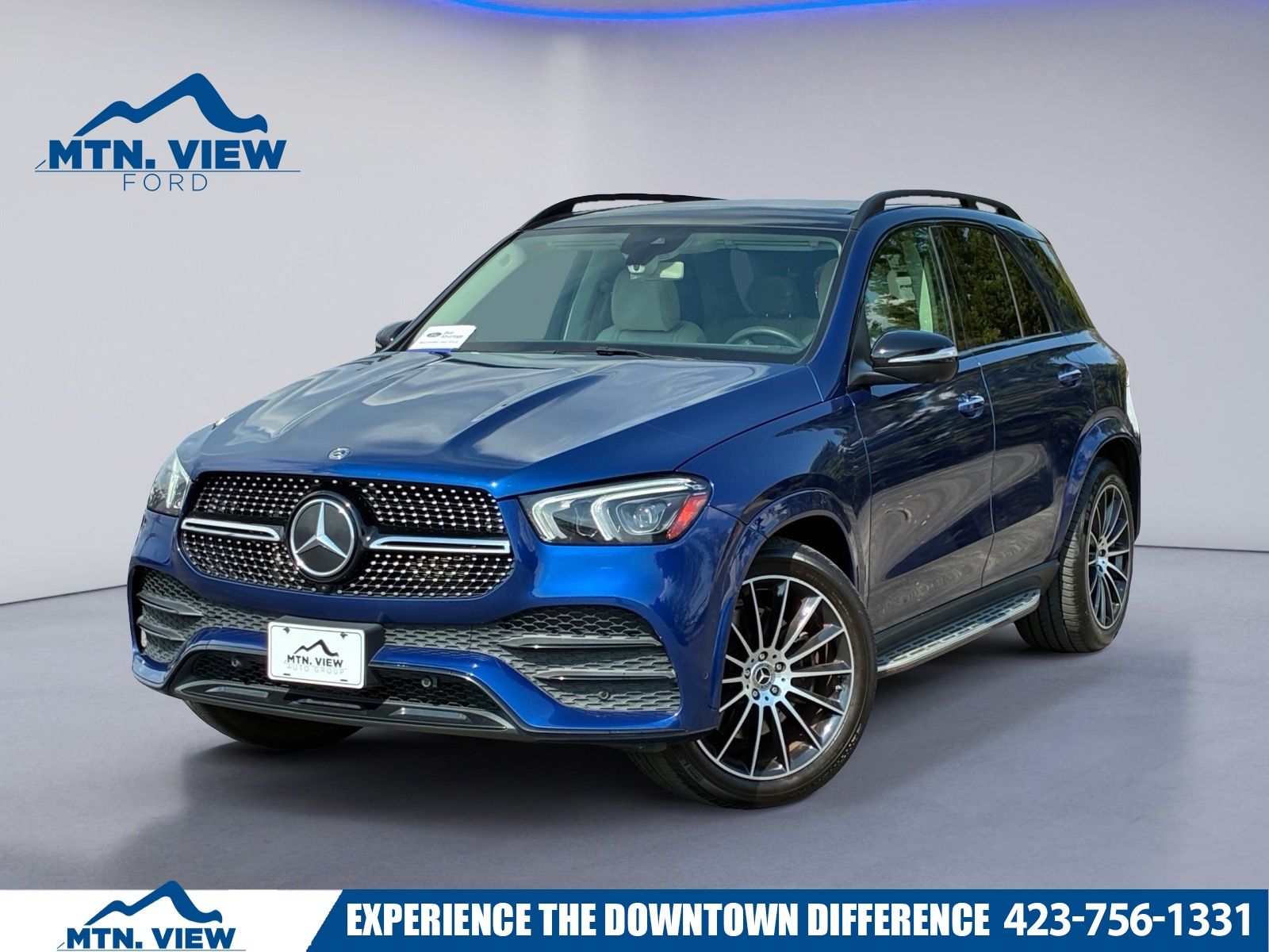 Blue 2020 Mercedes-Benz GLE SUV / Crossover All-Wheel Drive 9-Speed Automatic