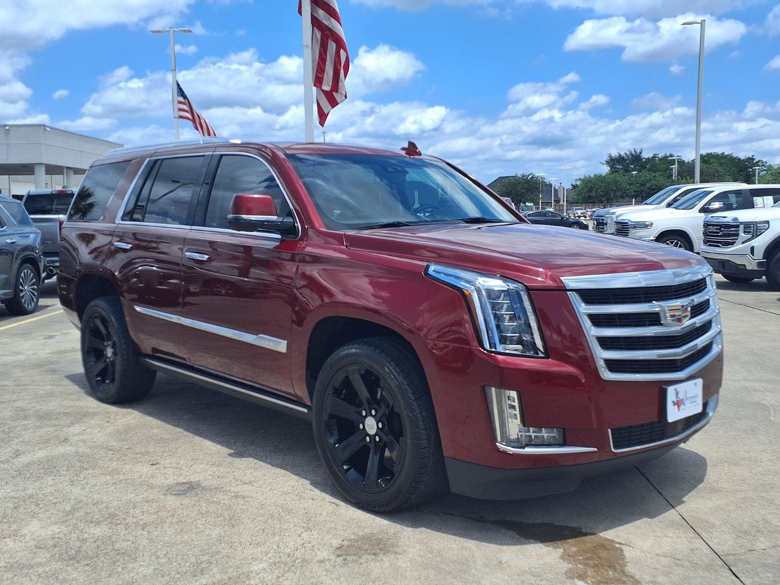 2020 Cadillac Escalade Premium Luxury Red at Emmons Autoplex