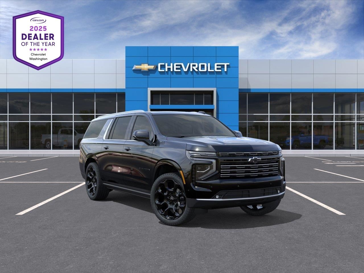 Black 2026 Chevrolet Suburban SUV / Crossover Four-Wheel Drive Automatic