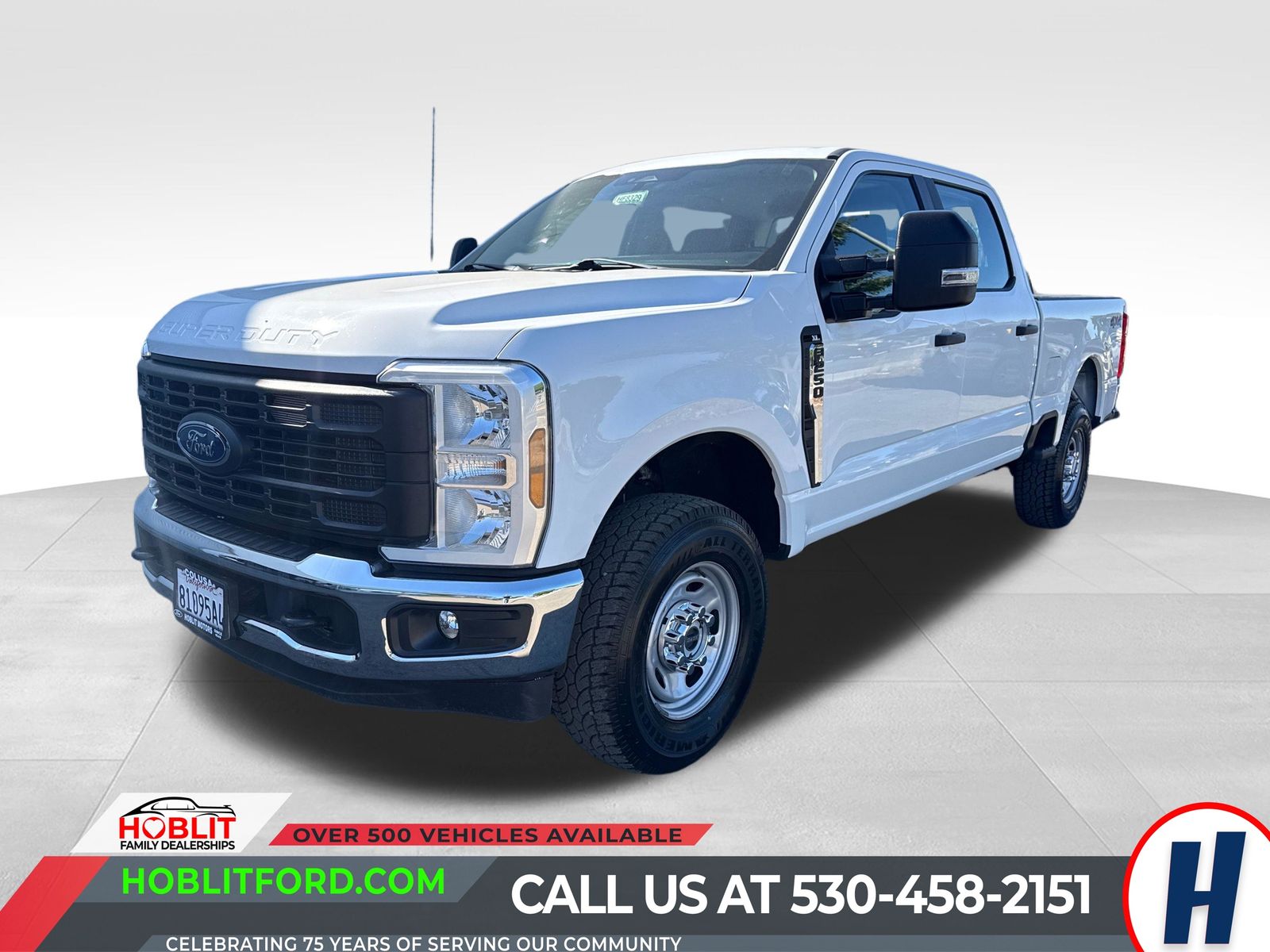 Oxford White 2024 Ford F-250 Super Duty Pickup Truck Four-Wheel Drive Automatic