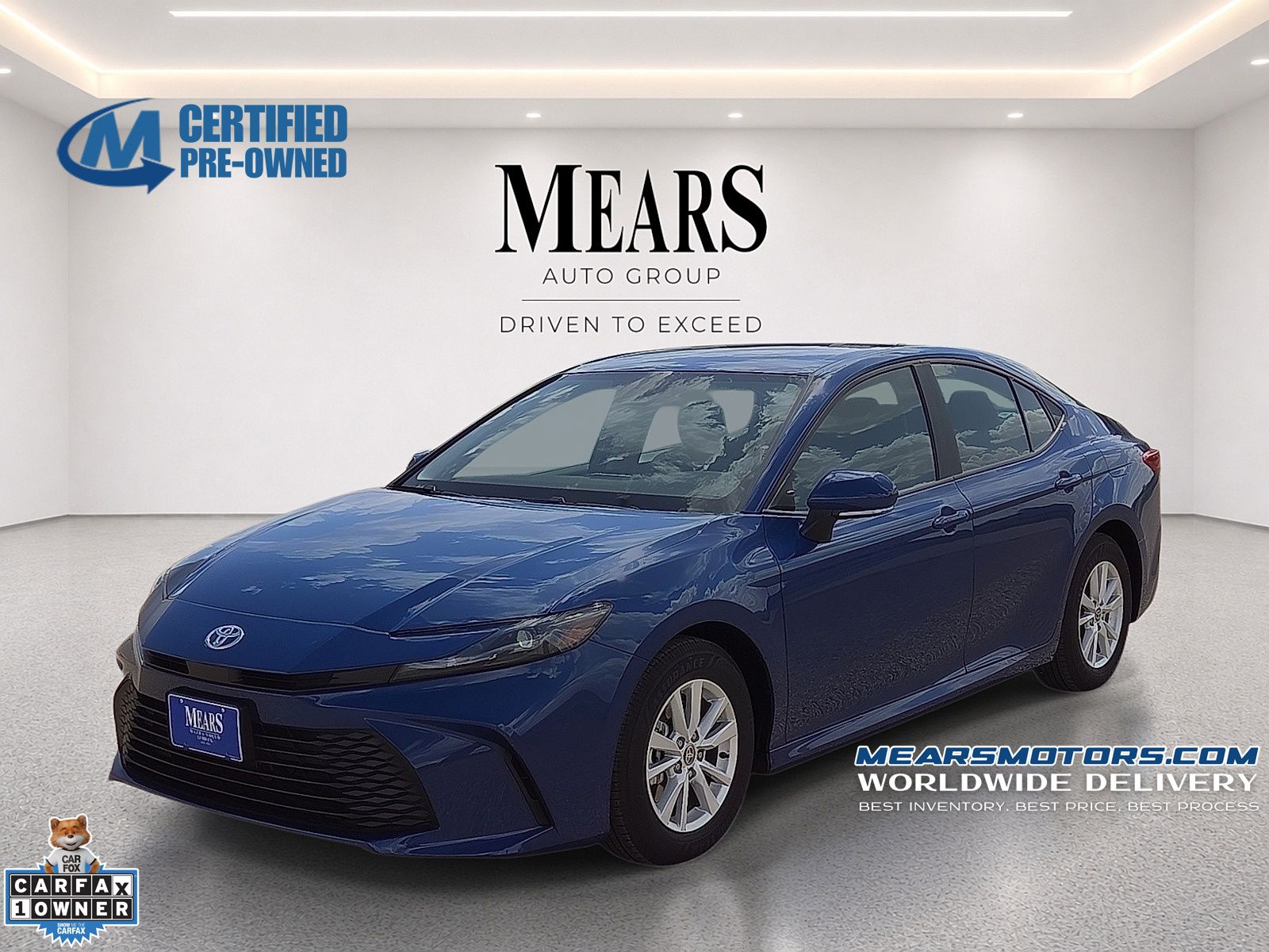 Reservoir Blue 2026 Toyota Camry Sedan Front-Wheel Drive Continuously Variable Transmission