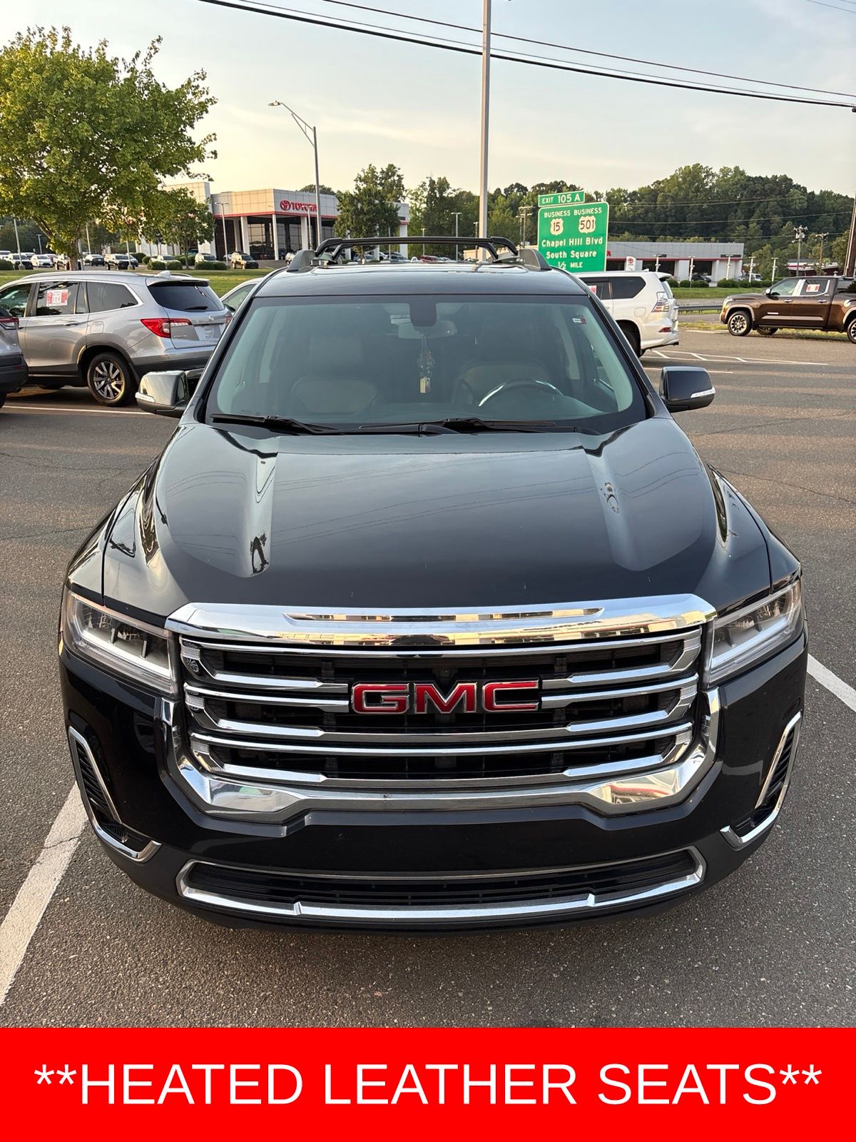 Carbon Black Metallic 2020 GMC Acadia SUV / Crossover Front-Wheel Drive 9-Speed Automatic