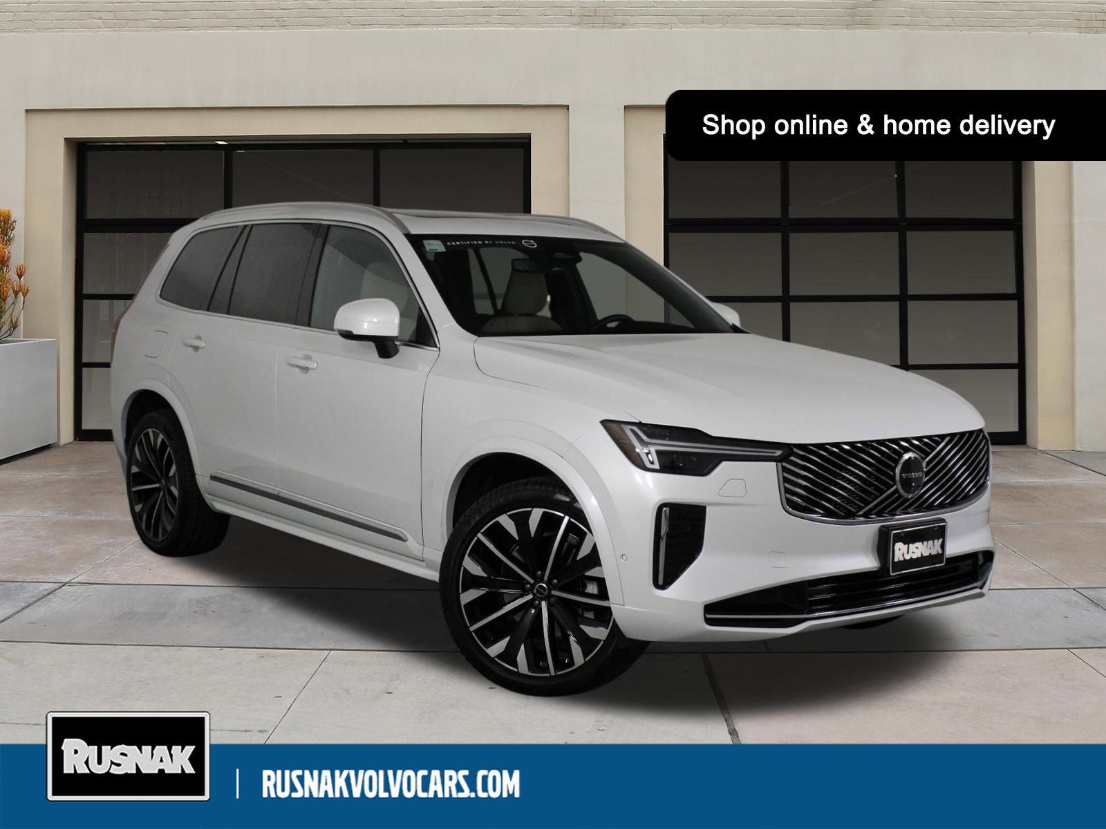 Crystal White Pearl 2026 Volvo XC90 B6 Plus 7-Passenger AWD SUV / Crossover All-Wheel Drive Automatic