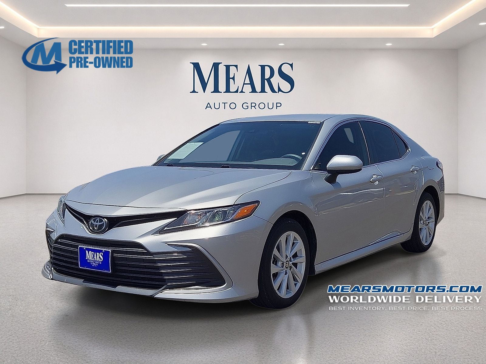 Celestial Silver Metallic 2023 Toyota Camry Sedan Front-Wheel Drive 8-Speed Automatic