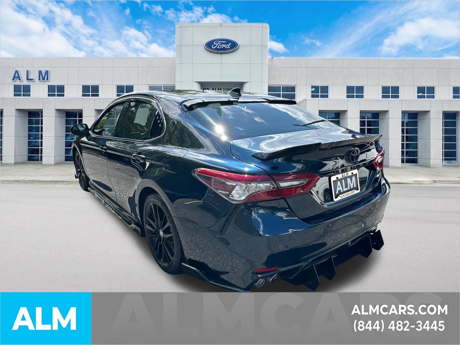 Used 2021 Blue Toyota XSE image 8