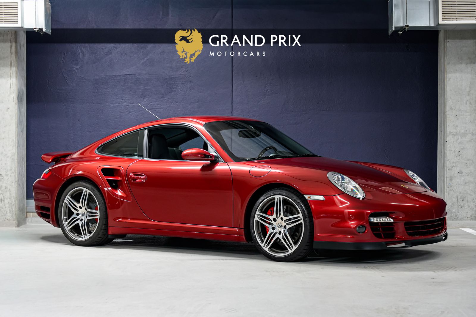 Ruby Red Metallic 2008 Porsche 911 Coupe All-Wheel Drive 6-Speed Manual