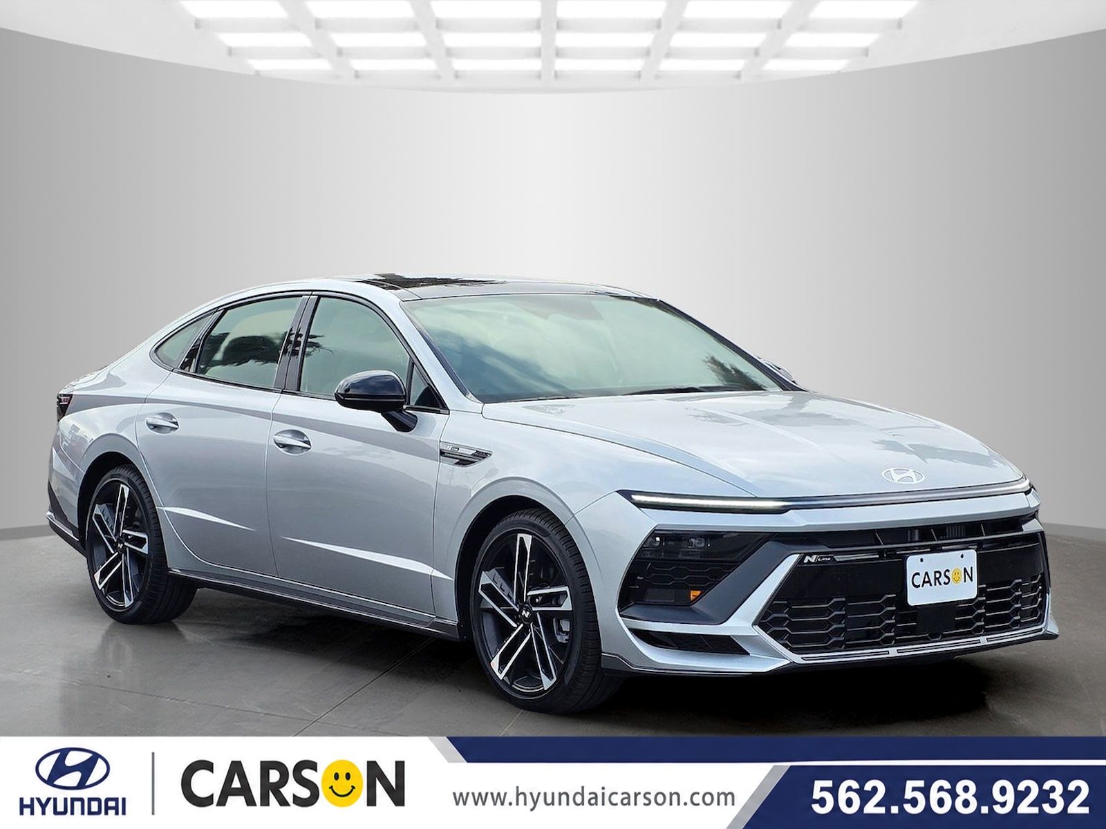 Aero Silver 2025 Hyundai Sonata Sedan Front-Wheel Drive 8-Speed Automatic