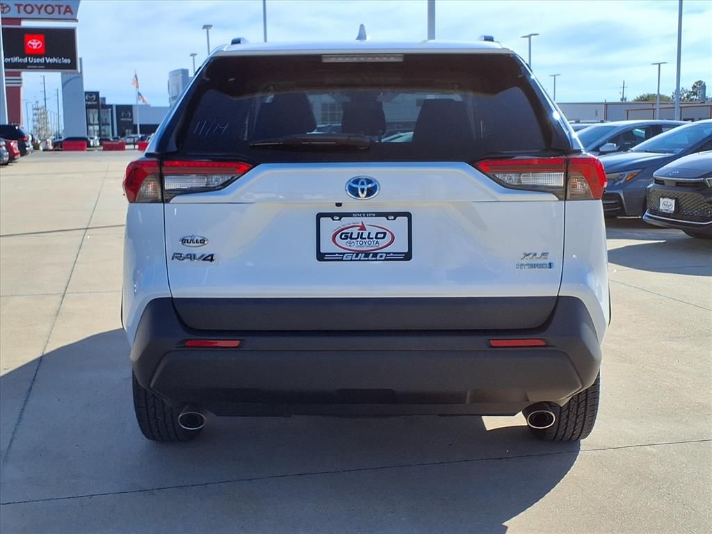 2021 Toyota RAV4 Hybrid XLE White at Don McGill Toyota