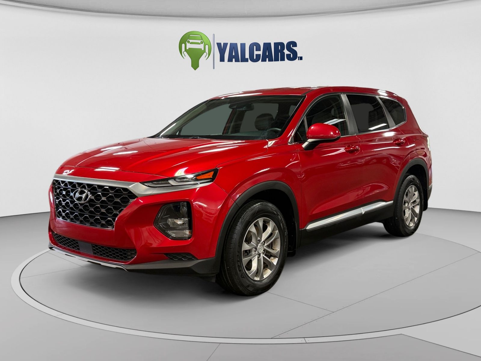 Calypso Red 2020 Hyundai Santa Fe SUV / Crossover All-Wheel Drive 8-Speed Automatic