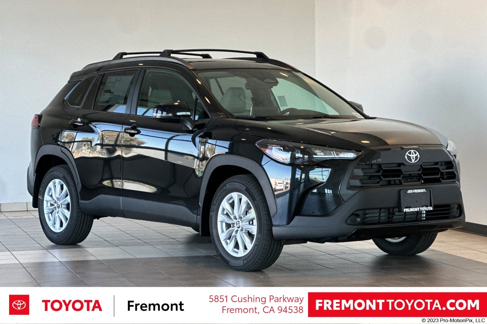Jet Black 2026 Toyota Corolla Cross SUV / Crossover All-Wheel Drive Continuously Variable Transmission