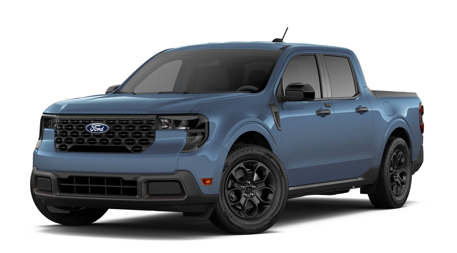 Blue (Azure) 2026 Ford Maverick Pickup Truck All-Wheel Drive Continuously Variable Transmission
