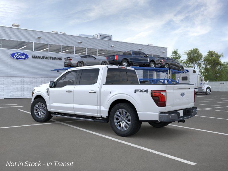New 2026 Star White Metallic Tri-Coat Ford Lariat image 5