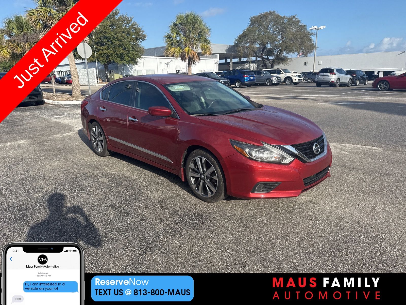 2016 Nissan Altima 2.5 SR