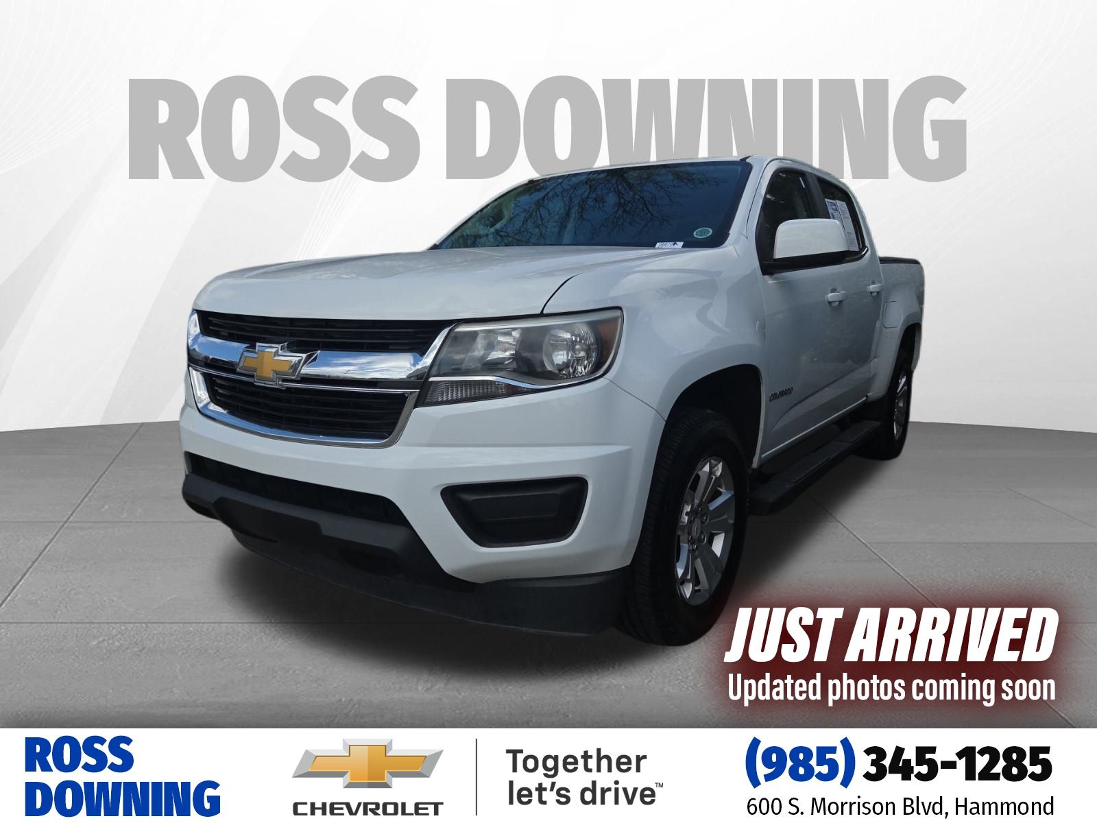 2018 Chevrolet Colorado LT Crew Cab RWD