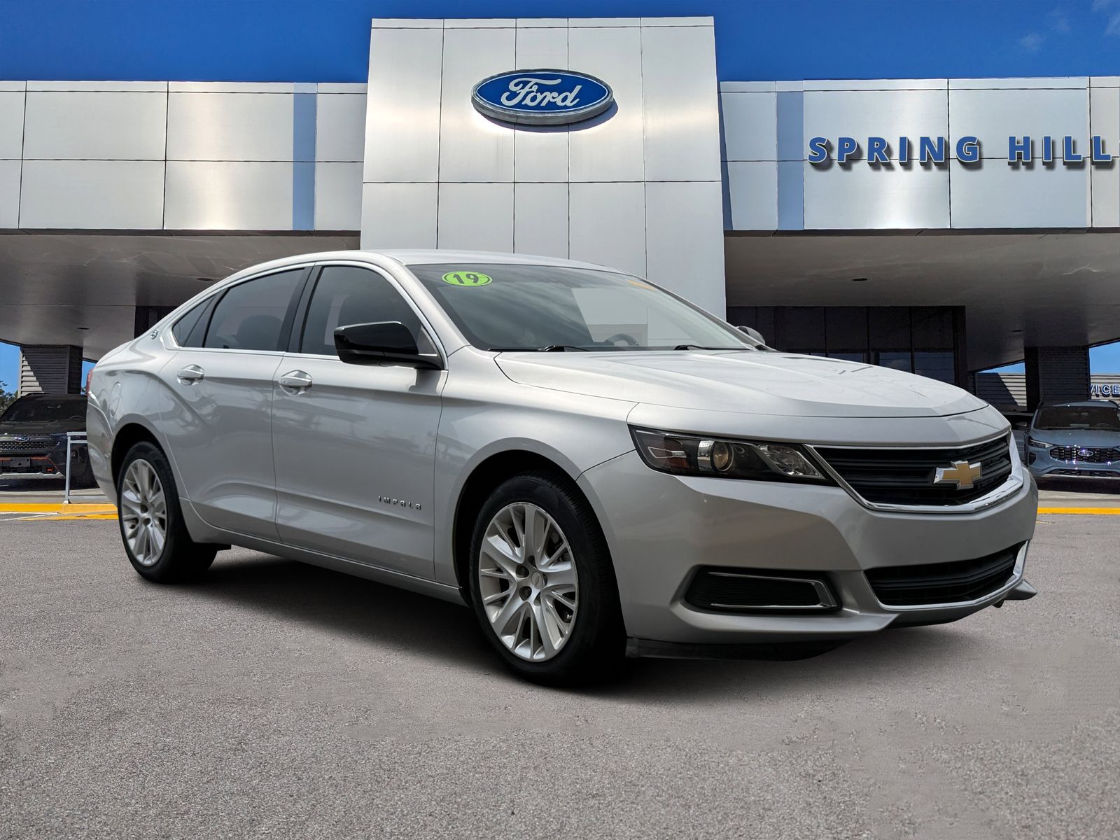 Silver Ice Metallic 2019 Chevrolet Impala Sedan Front-Wheel Drive 6-Speed Automatic