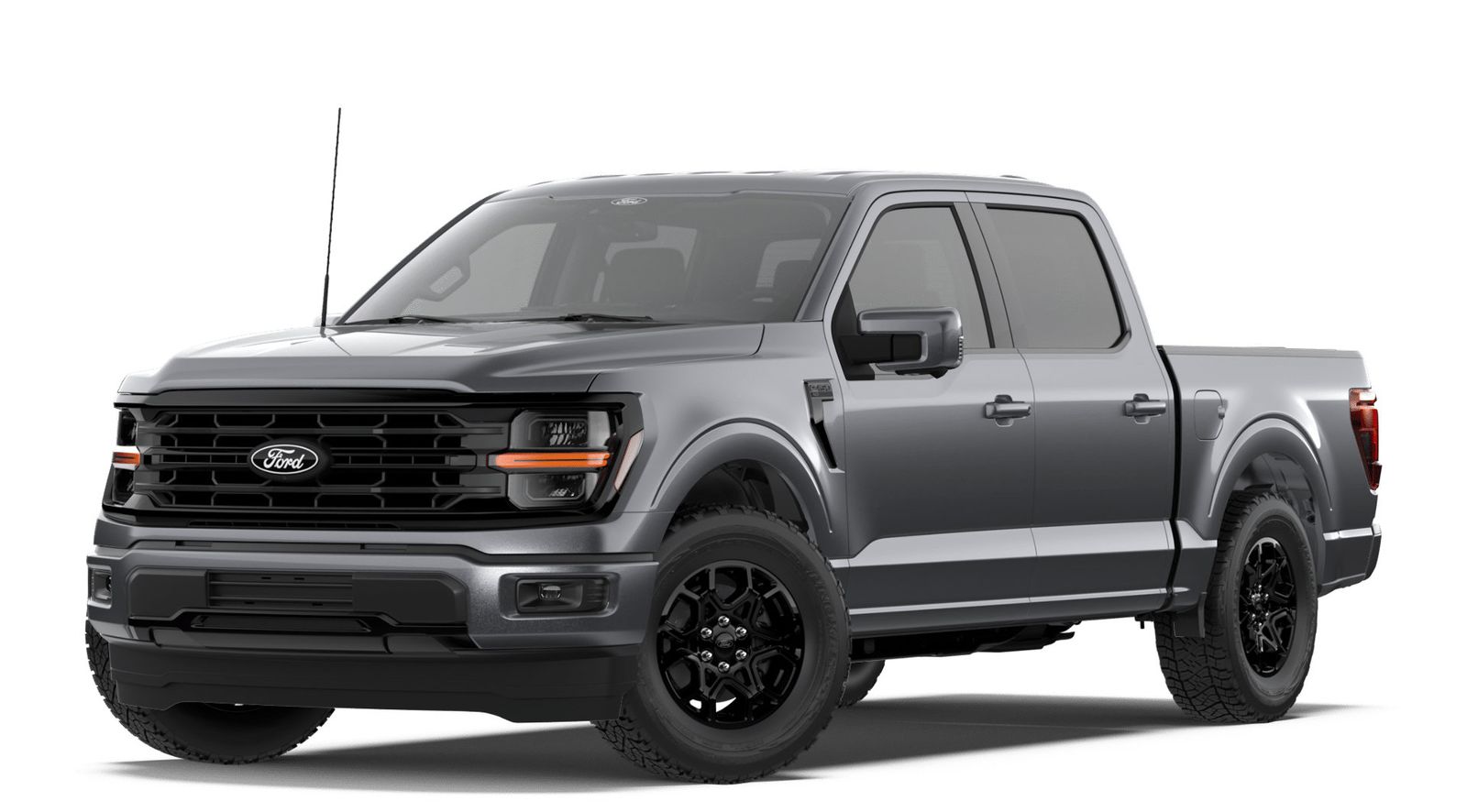 Carbonized Gray Metallic 2026 Ford F-150 Pickup Truck Four-Wheel Drive Automatic