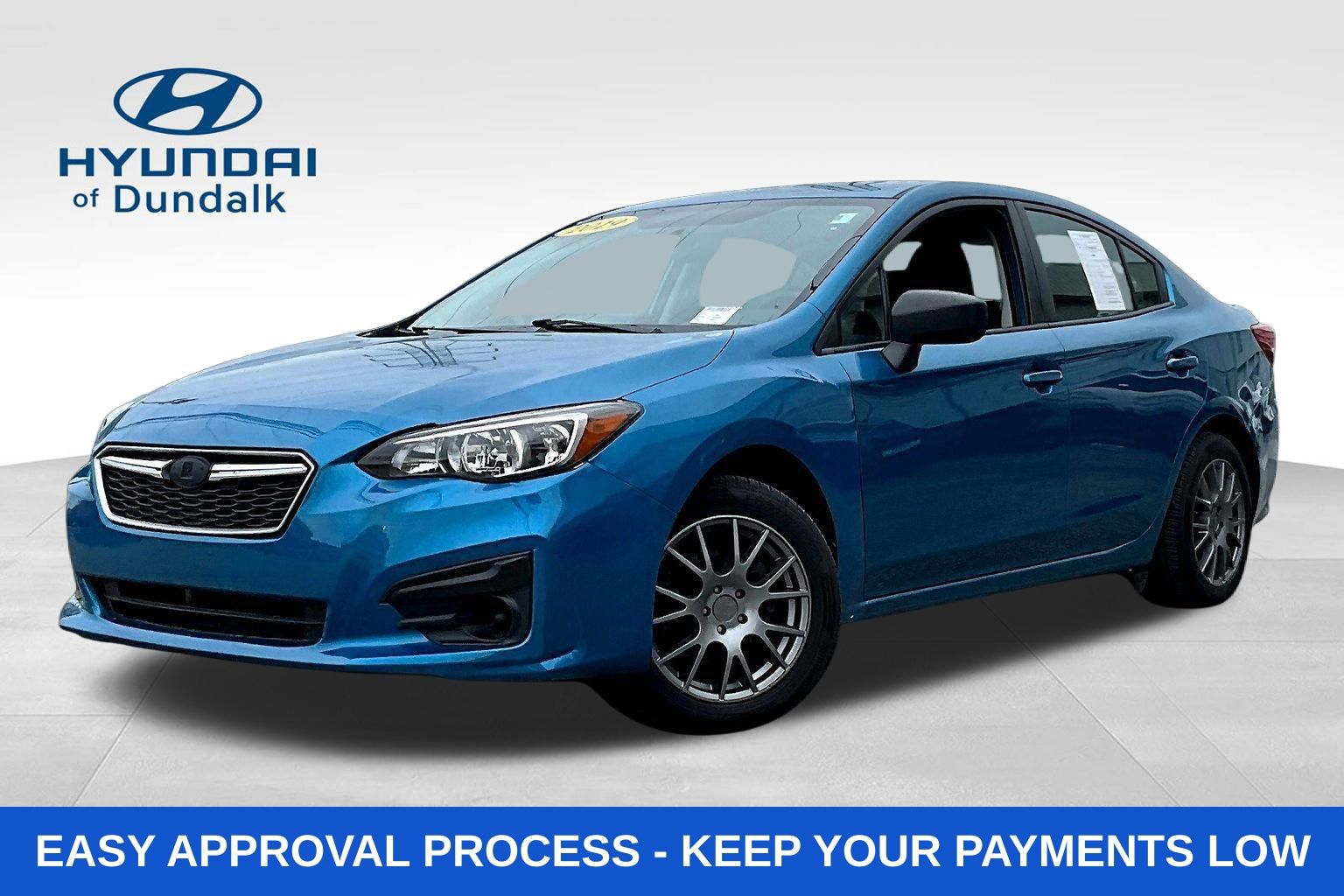 Island Blue Pearl 2019 Subaru Impreza 2.0i Sedan AWD Sedan All-Wheel Drive Continuously Variable Transmission