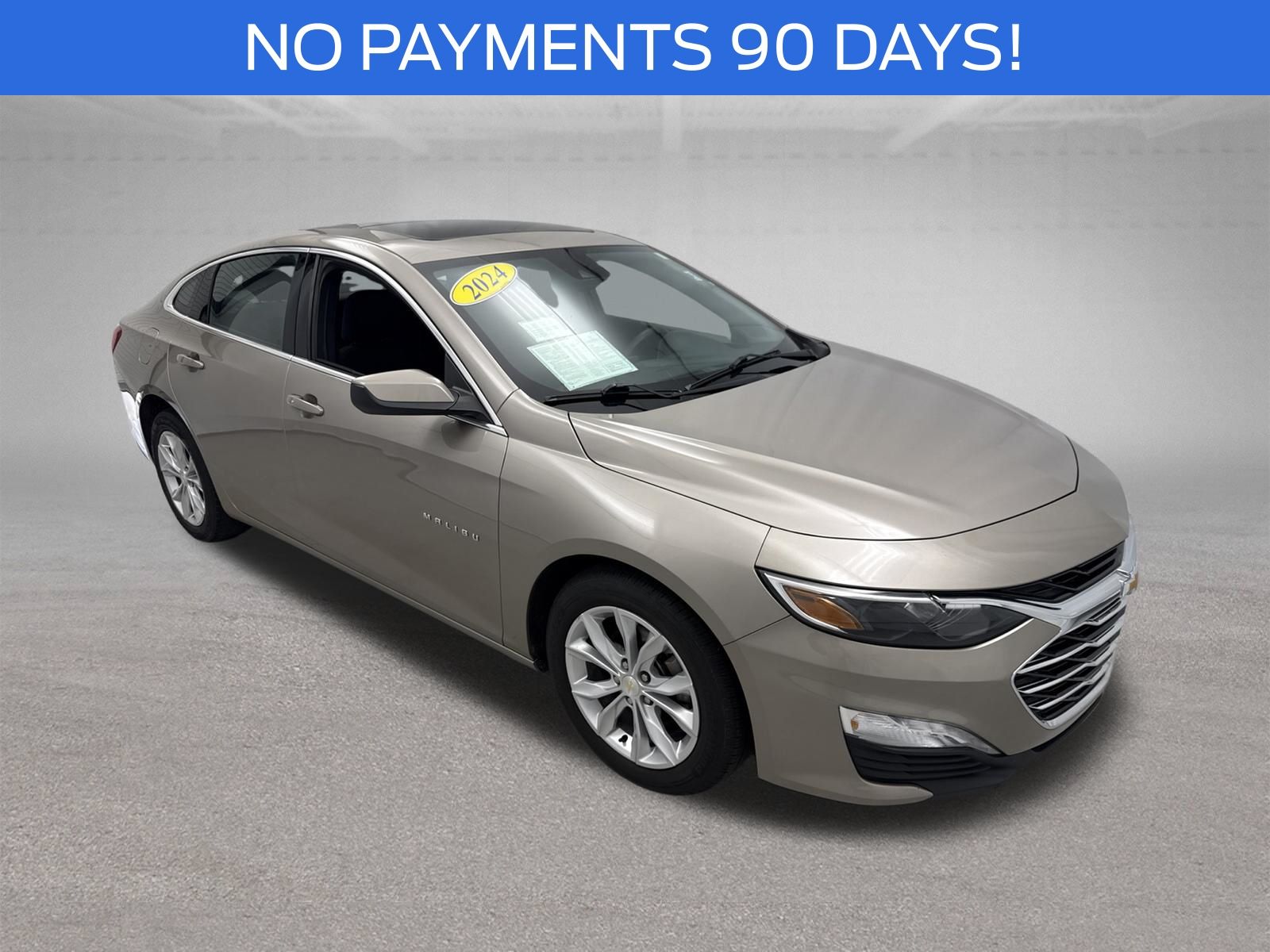 Mineral Gray Metallic 2024 Chevrolet Malibu Sedan Front-Wheel Drive Continuously Variable Transmission