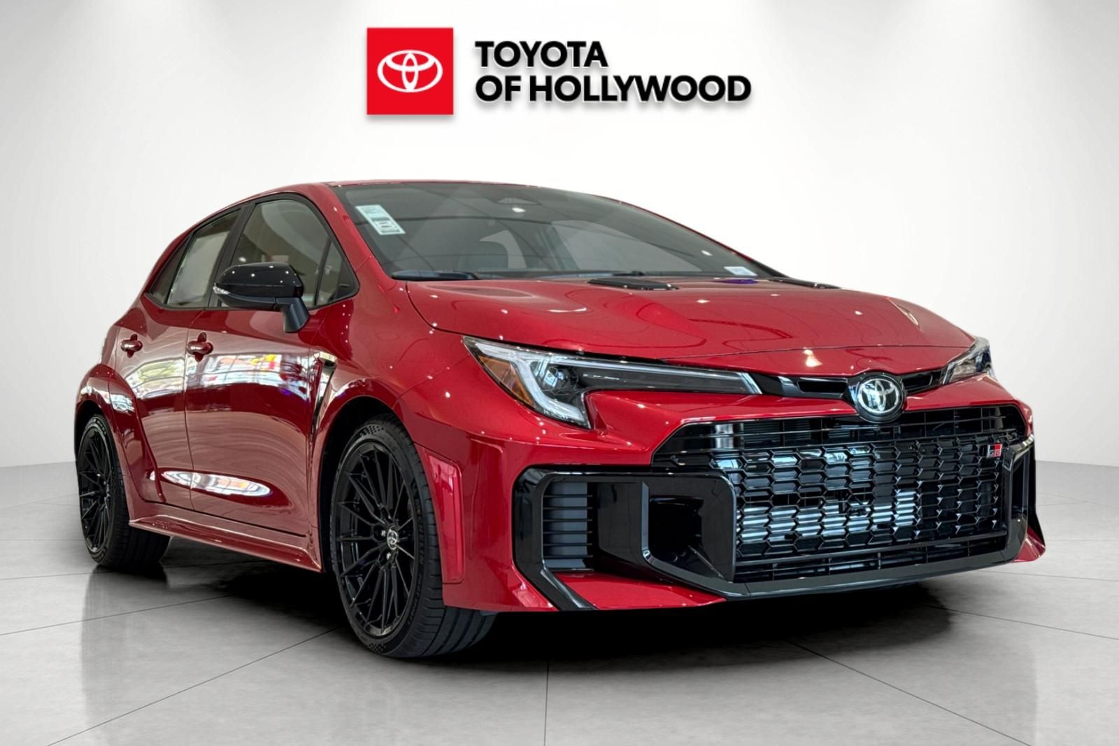 Red 2026 Toyota GR Corolla Hatchback All-Wheel Drive 6-Speed Manual