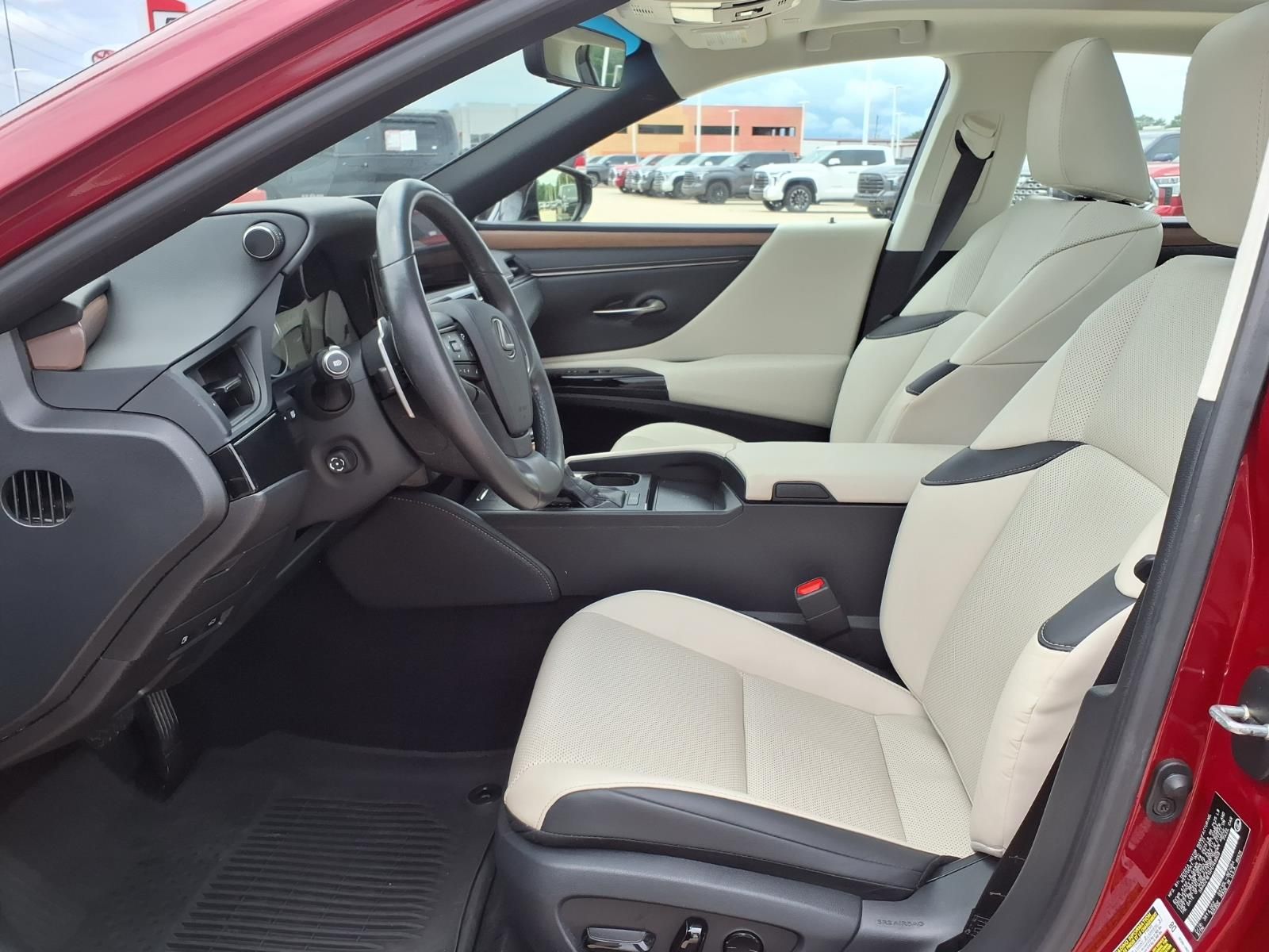2023 Lexus ES 350 Red at Westside Lexus