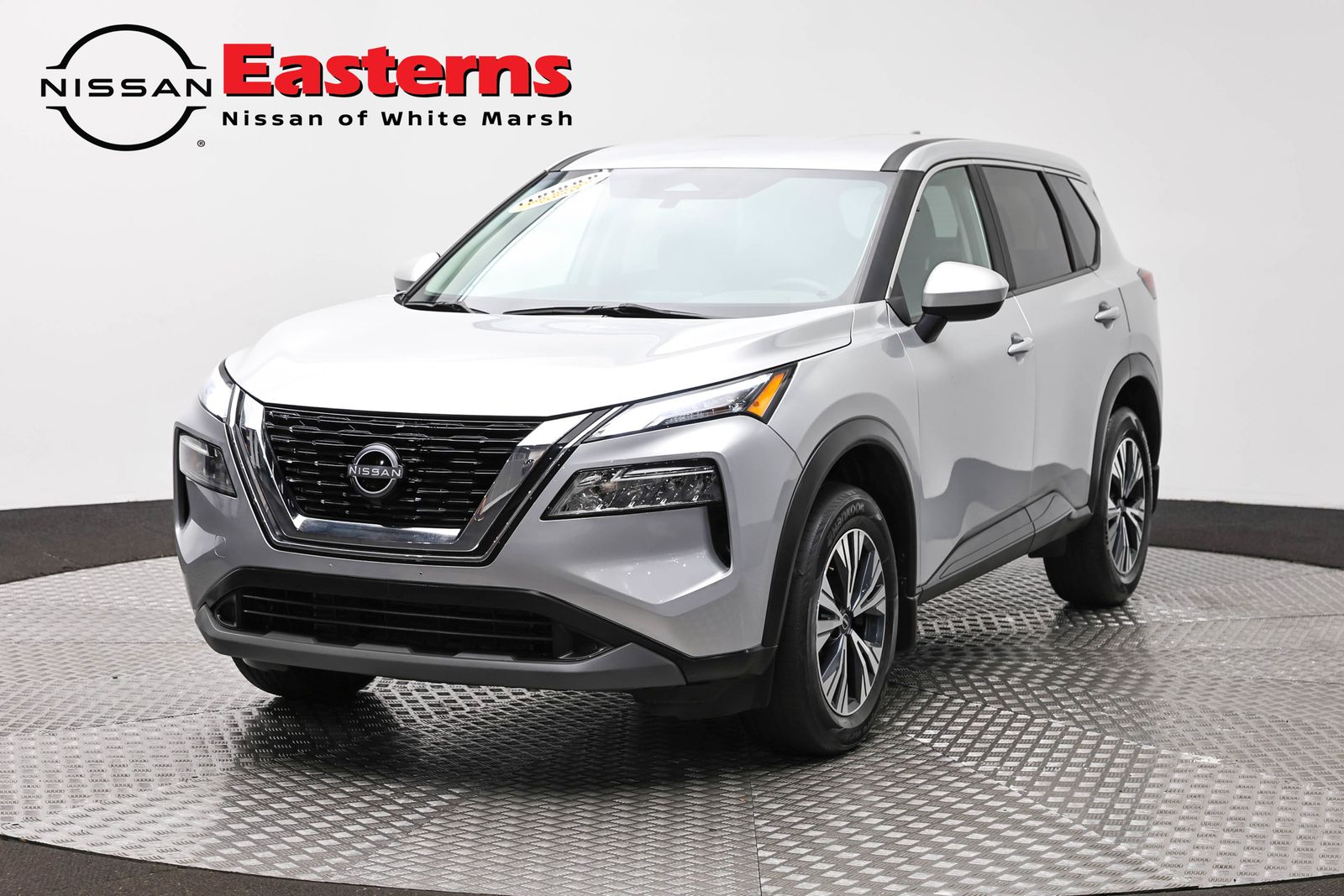 Brilliant Silver Metallic 2023 Nissan Rogue SUV / Crossover All-Wheel Drive Continuously Variable Transmission
