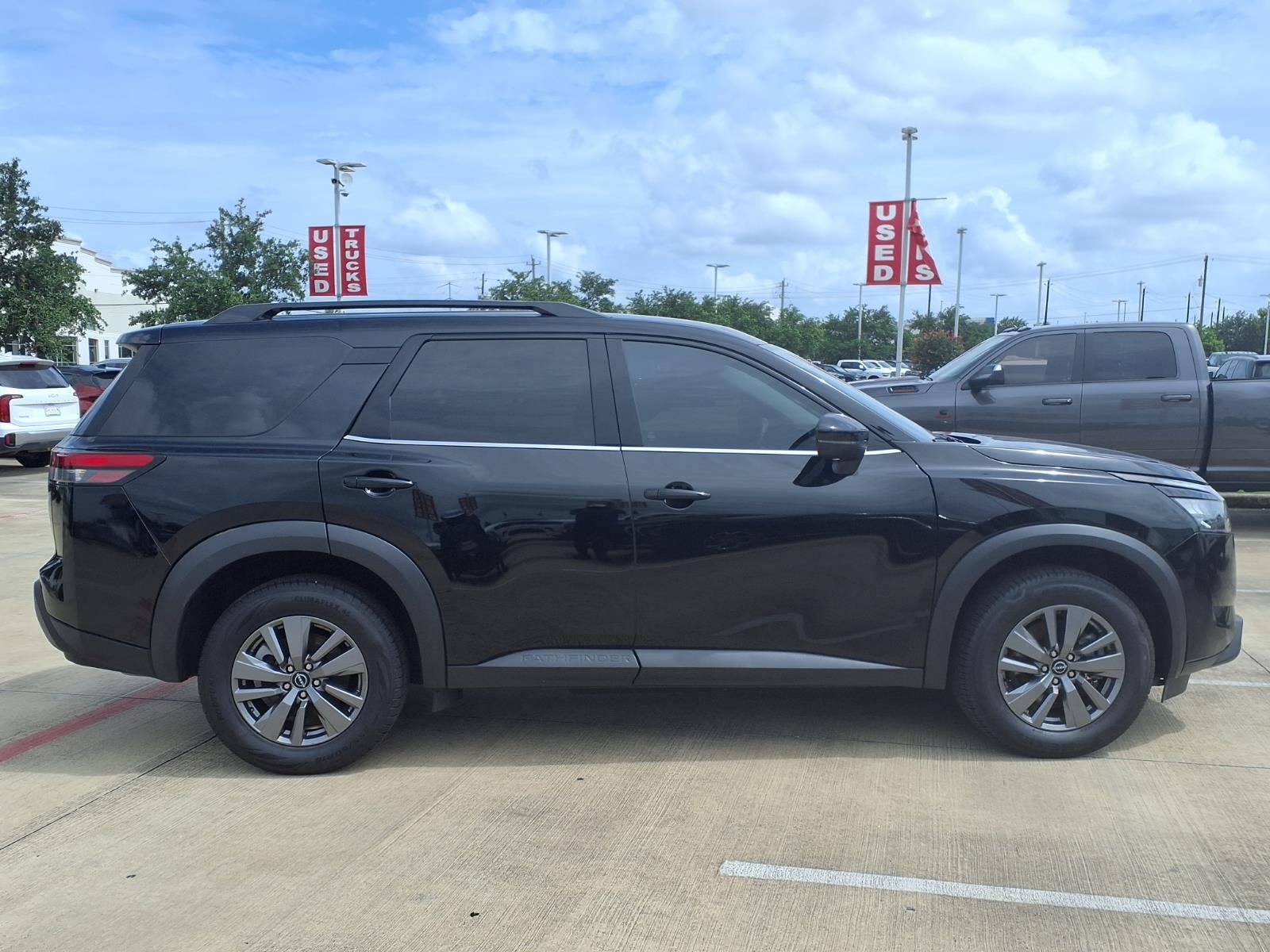 2025 Nissan Pathfinder SV Black at Bravo Nissan