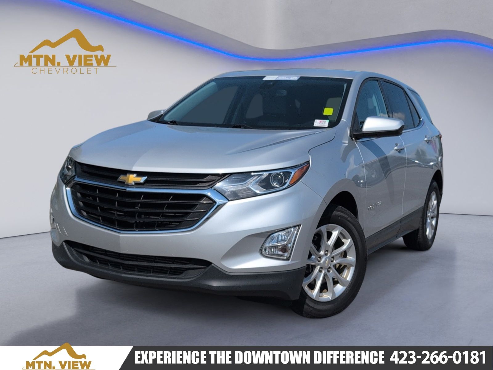 Silver Ice Metallic 2020 Chevrolet Equinox SUV / Crossover Front-Wheel Drive 6-Speed Automatic Overdrive