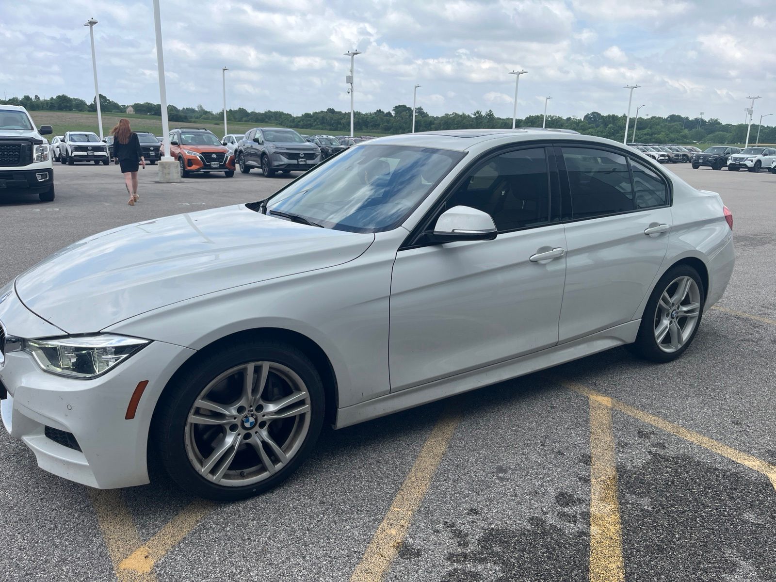 Alpine White 2016 BMW 3 Series 328i xDrive Sedan AWD Sedan All-Wheel Drive 8-Speed Automatic