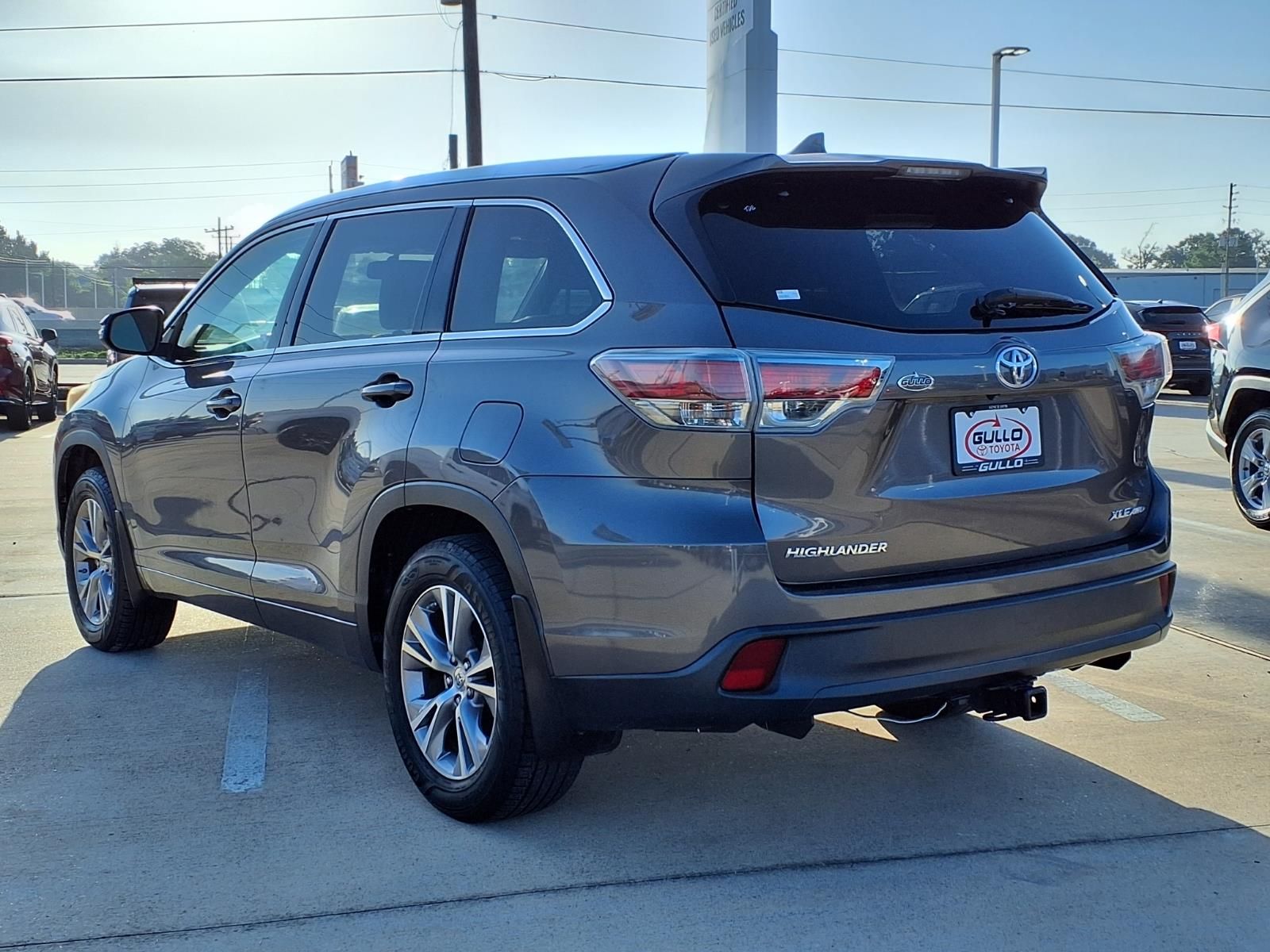 2015 Toyota Highlander XLE V6 Gray at DeMontrond Mazda