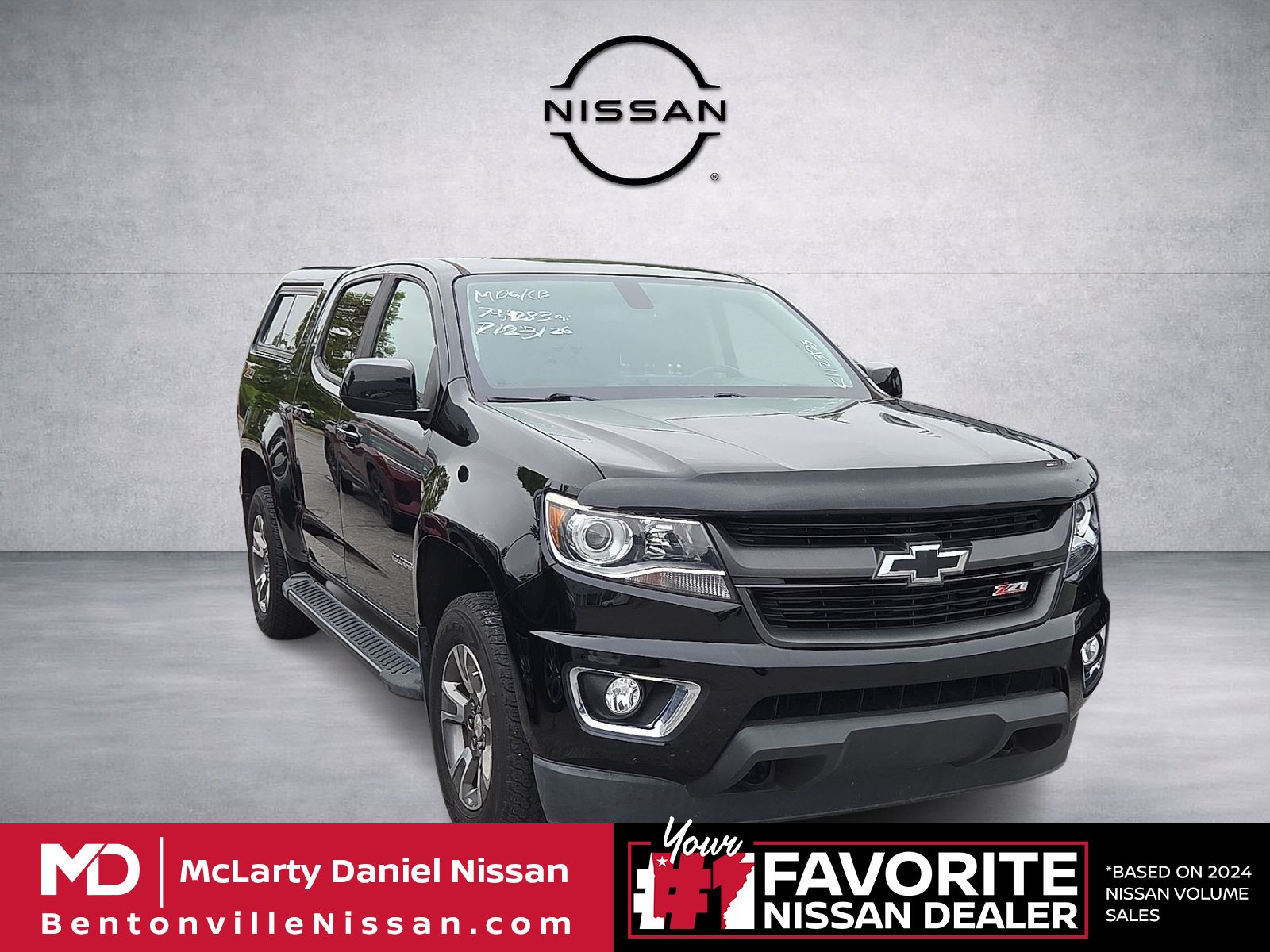 Black 2019 Chevrolet Colorado Pickup Truck Four-Wheel Drive 8-Speed Automatic