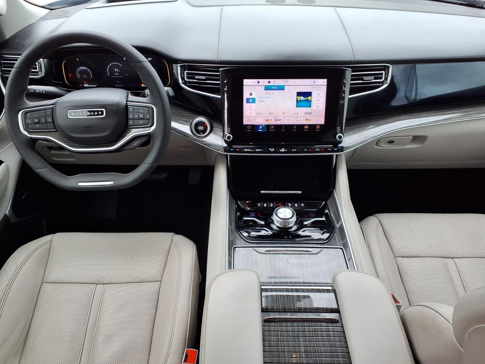 2022 Jeep Wagoneer Series III Black at Victoria Chrysler Dodge Jeep Ram