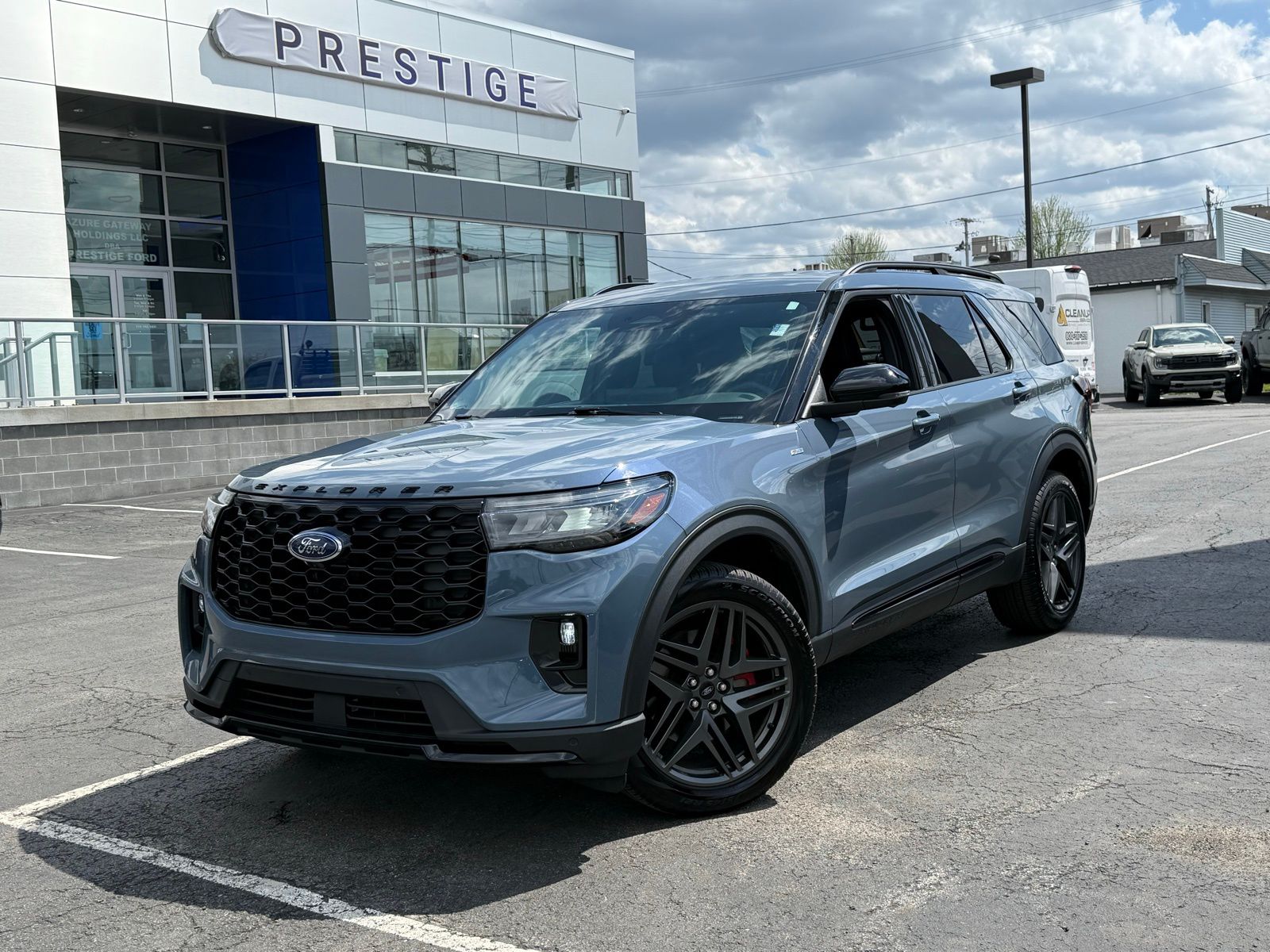 Vapor Blue Metallic 2025 Ford Explorer SUV / Crossover All-Wheel Drive Automatic