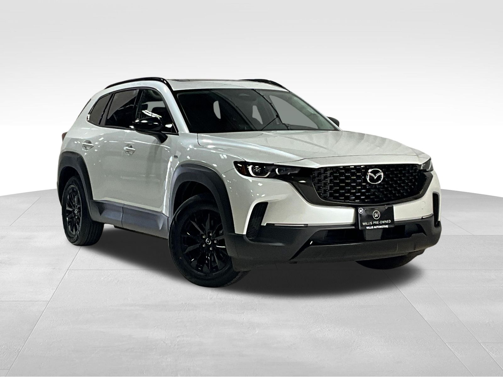 White (Wind Chill Pearl) 2025 Mazda CX-50 Hybrid Premium AWD SUV / Crossover All-Wheel Drive Continuously Variable Transmission