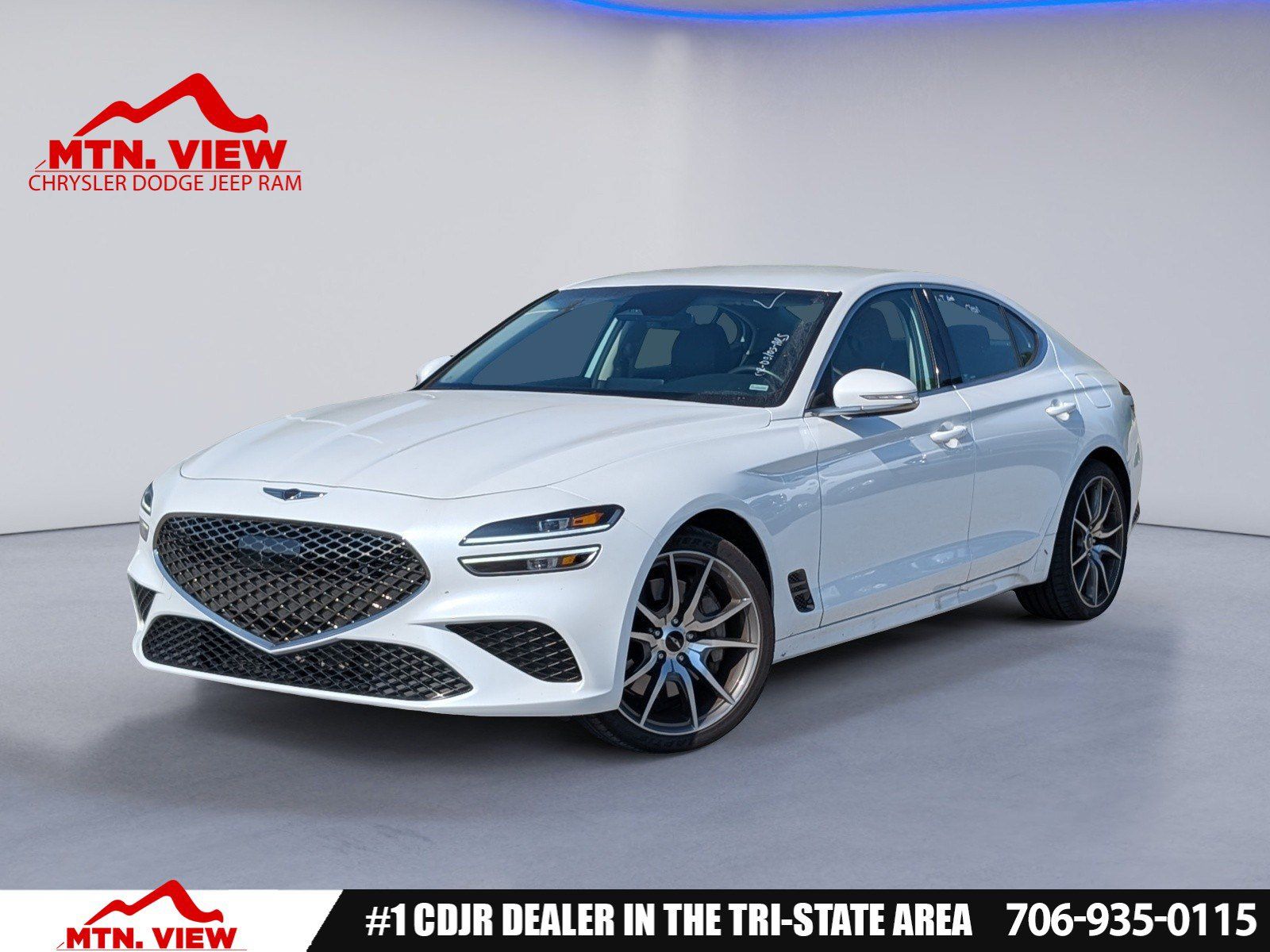 Uyuni White 2026 Genesis G70 Sedan Rear-Wheel Drive 8-Speed Automatic
