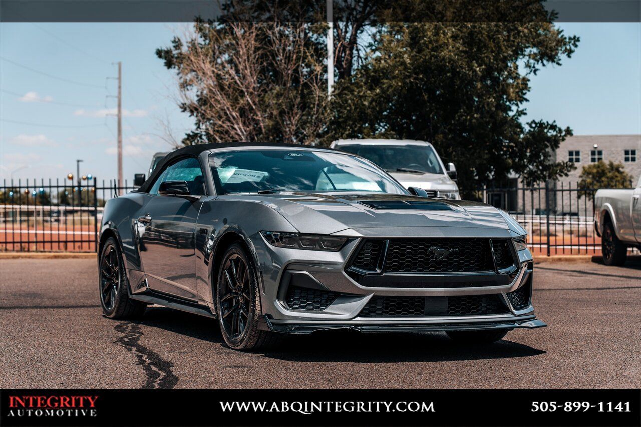 Gray Metallic 2025 Ford Mustang Convertible Rear-Wheel Drive Automatic