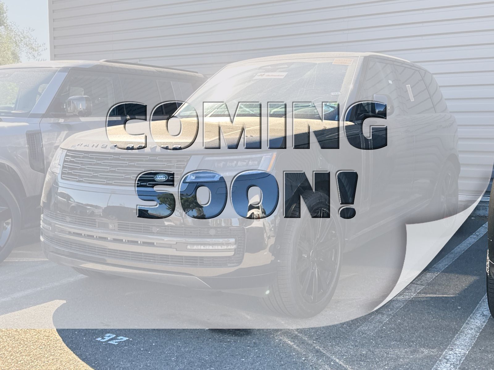 Santorini Black Metallic 2025 Land Rover Range Rover SUV / Crossover All-Wheel Drive 8-Speed Automatic