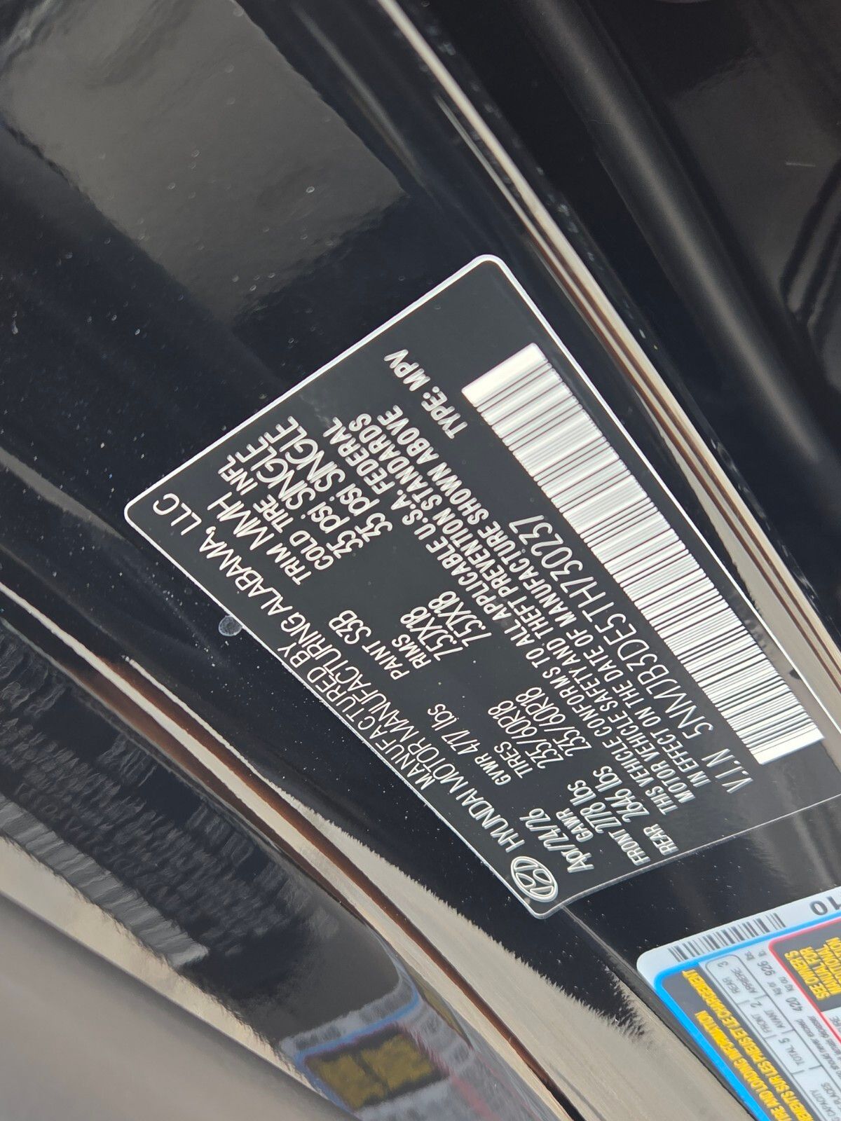 New 2026 Black HYUNDAI SEL image 16