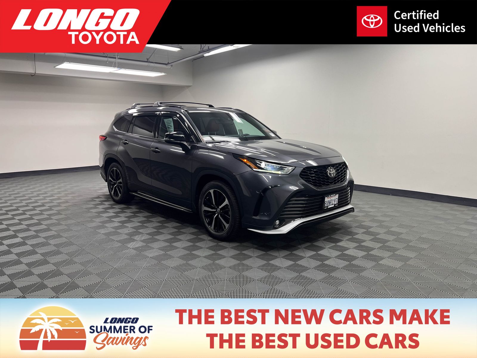 used 2021 Toyota Highlander car, priced at $33,688