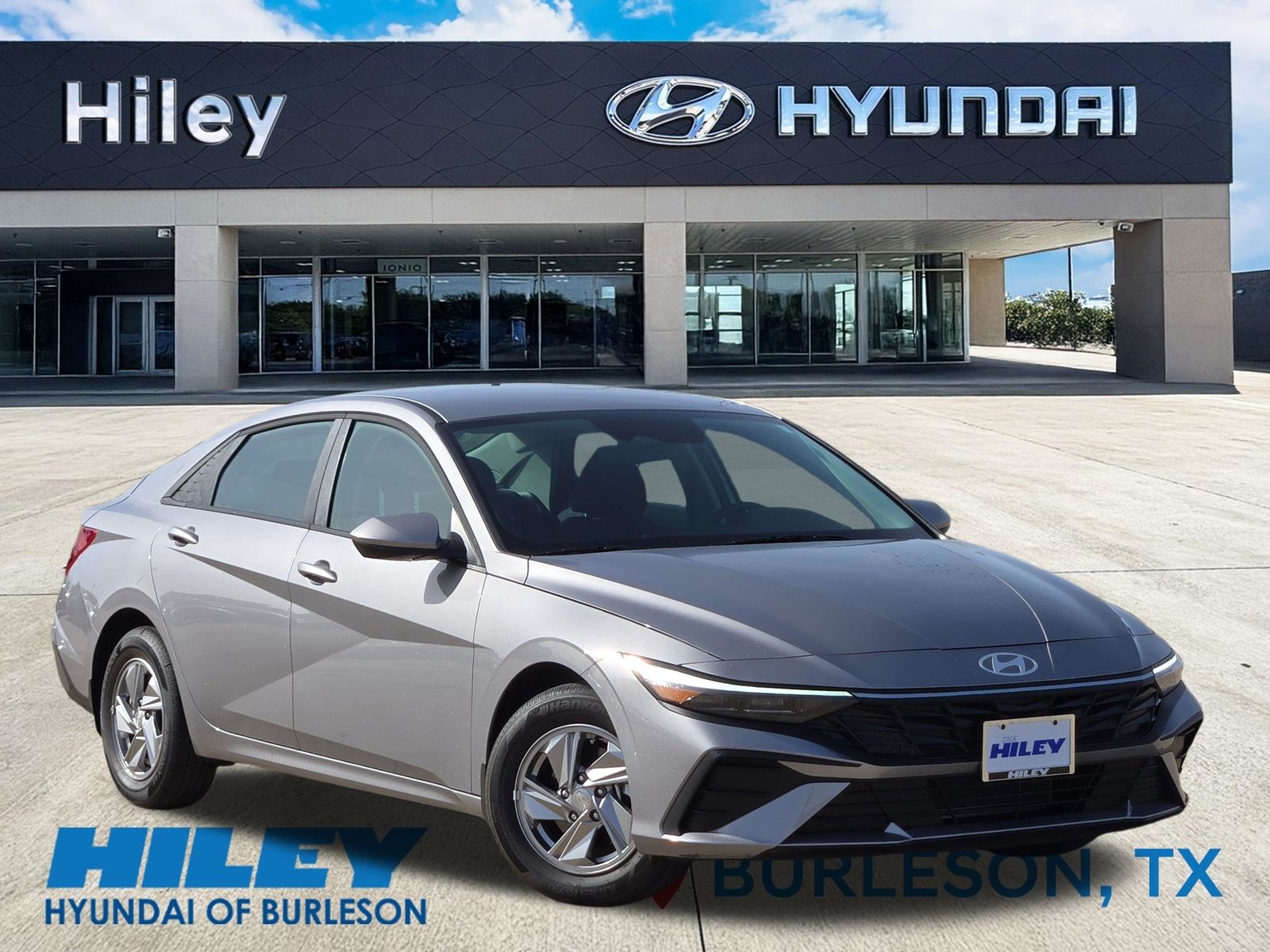 Fluid Metal 2025 Hyundai Elantra SE FWD Sedan Front-Wheel Drive Continuously Variable Transmission