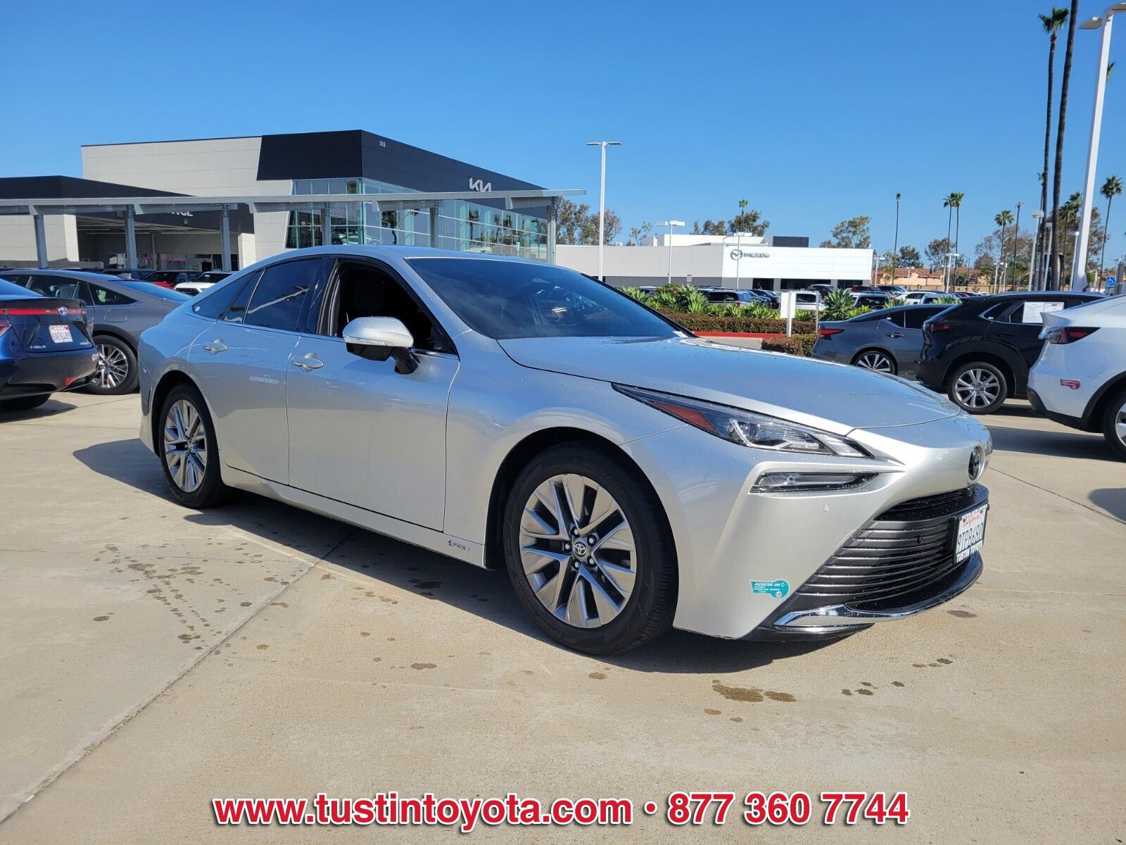 Certified Used 2024 Silver Toyota XLE image 2