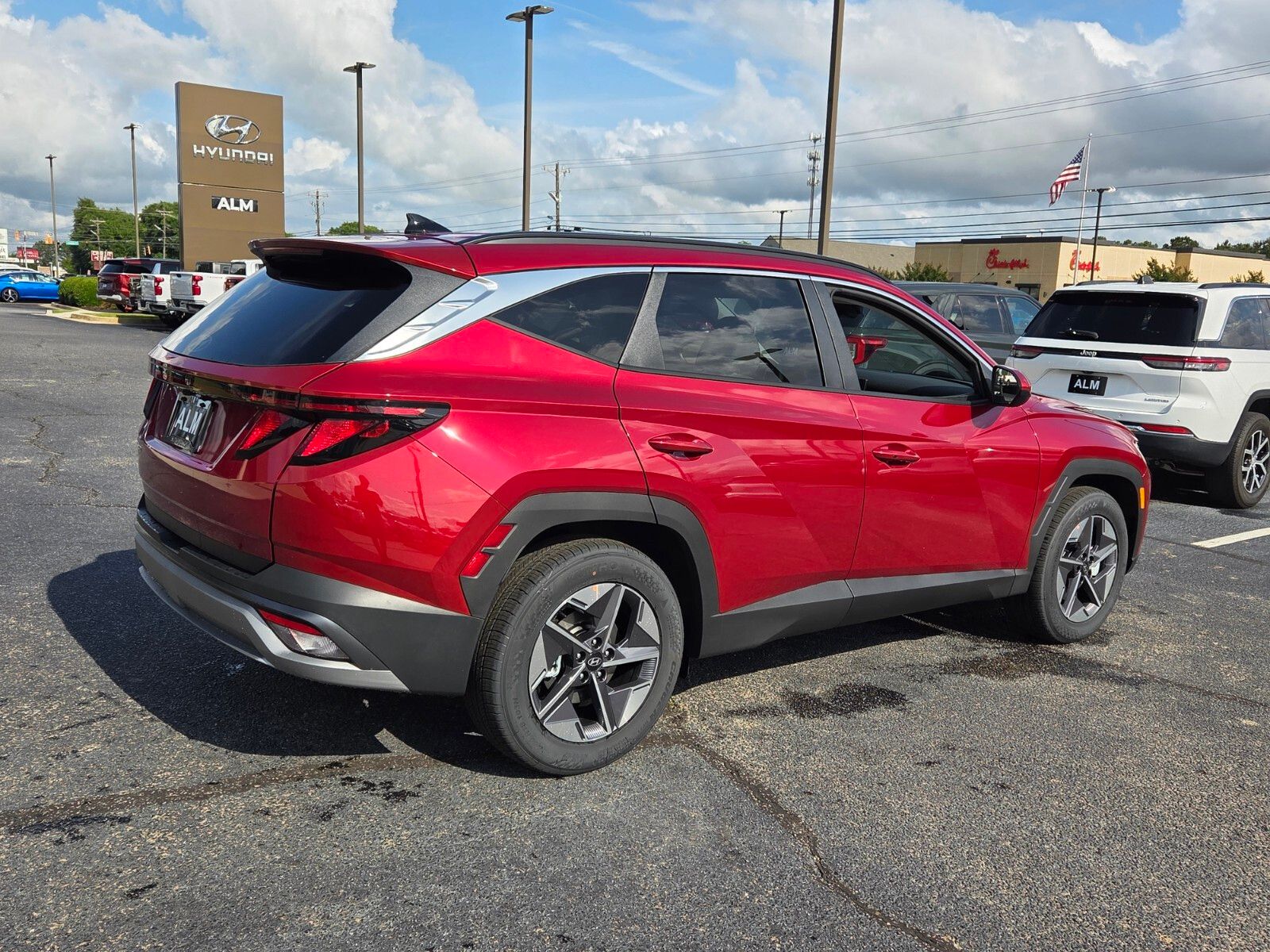 New 2026 Red Hyundai SEL image 14