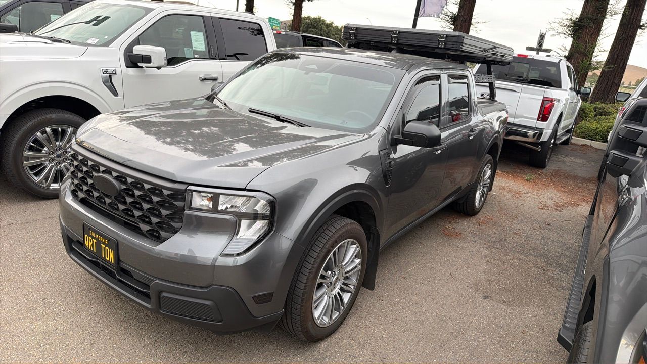 Gray Metallic 2025 Ford Maverick Pickup Truck Front-Wheel Drive Continuously Variable Transmission