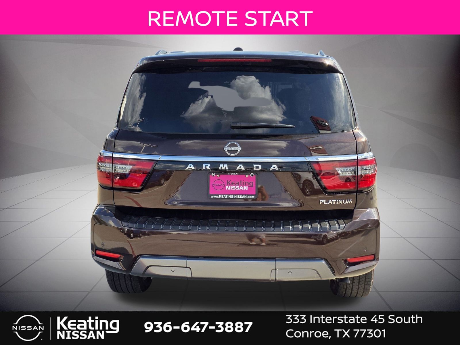 2022 Nissan Armada Platinum Brown at Bayway Cadillac of The Woodlands