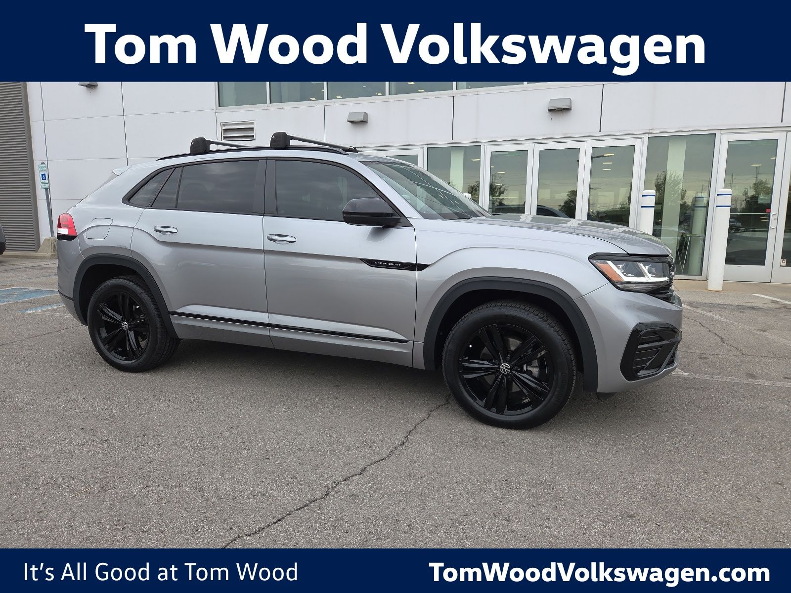 used 2023 Volkswagen Atlas Cross Sport car, priced at $36,400