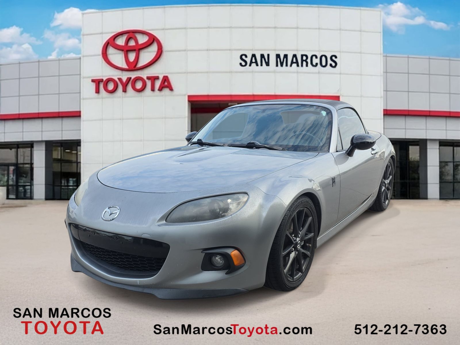 2015 Mazda MX-5 Miata Plata (Liquid Silver Metallic) Descapotable Tracción trasera 6 velocidades Automática