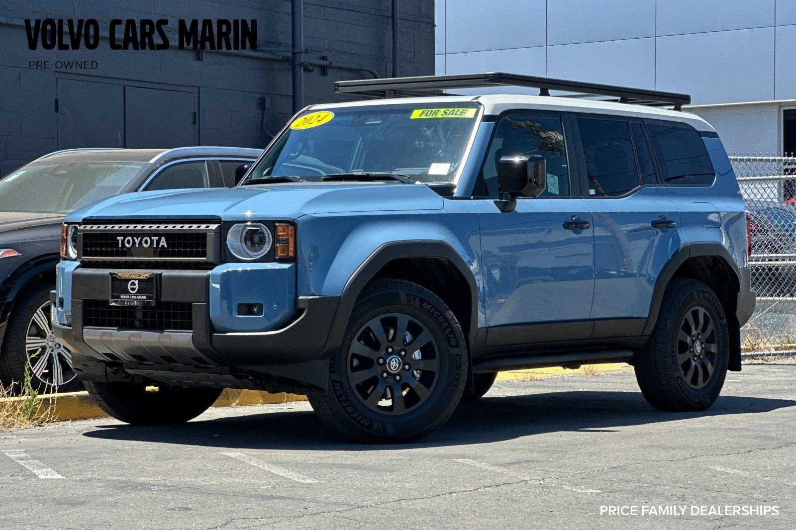 Blue / Gray 2024 Toyota Land Cruiser SUV / Crossover Four-Wheel Drive 8-Speed Automatic